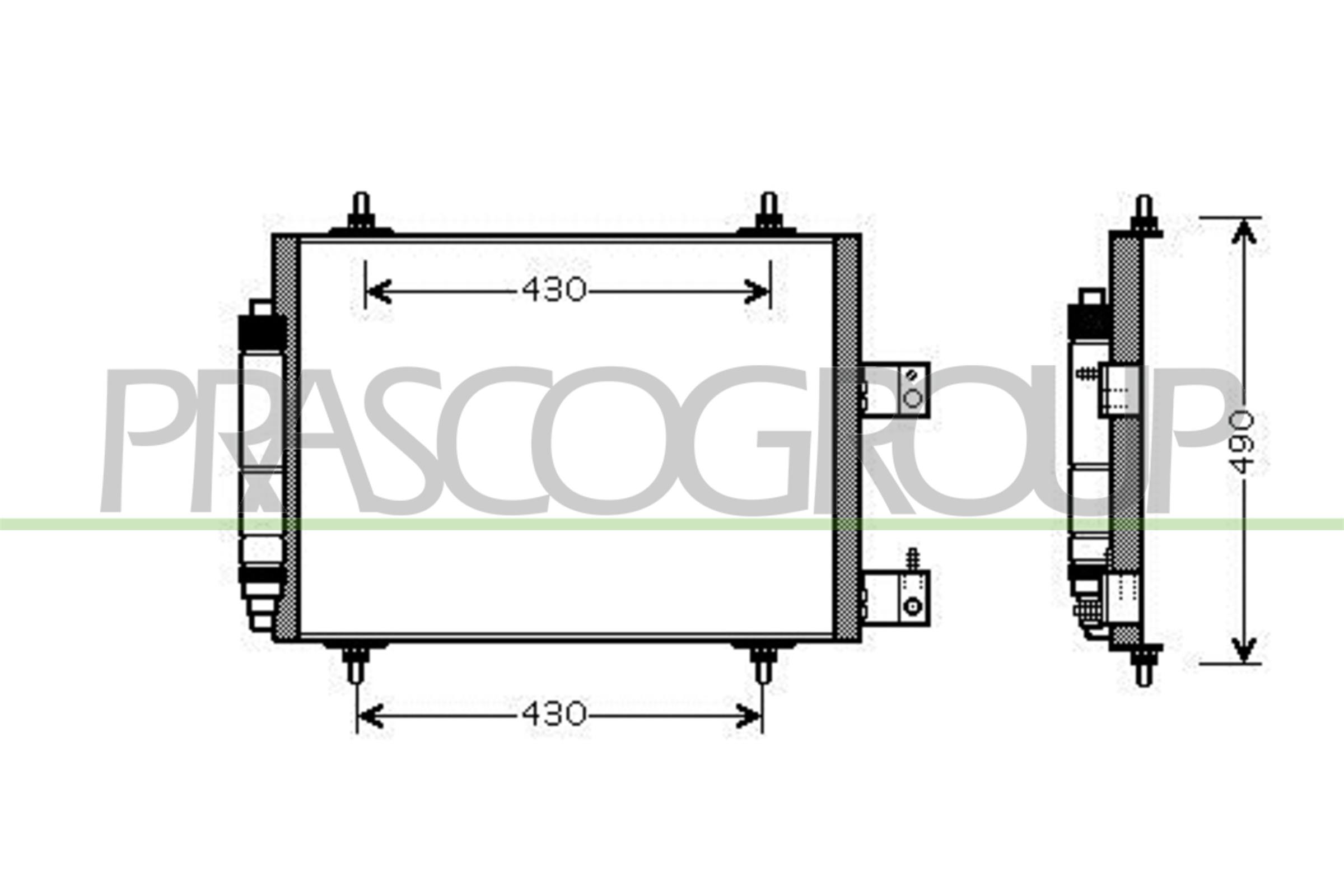 Condensatore, climatizzatore PRASCO CI942C001