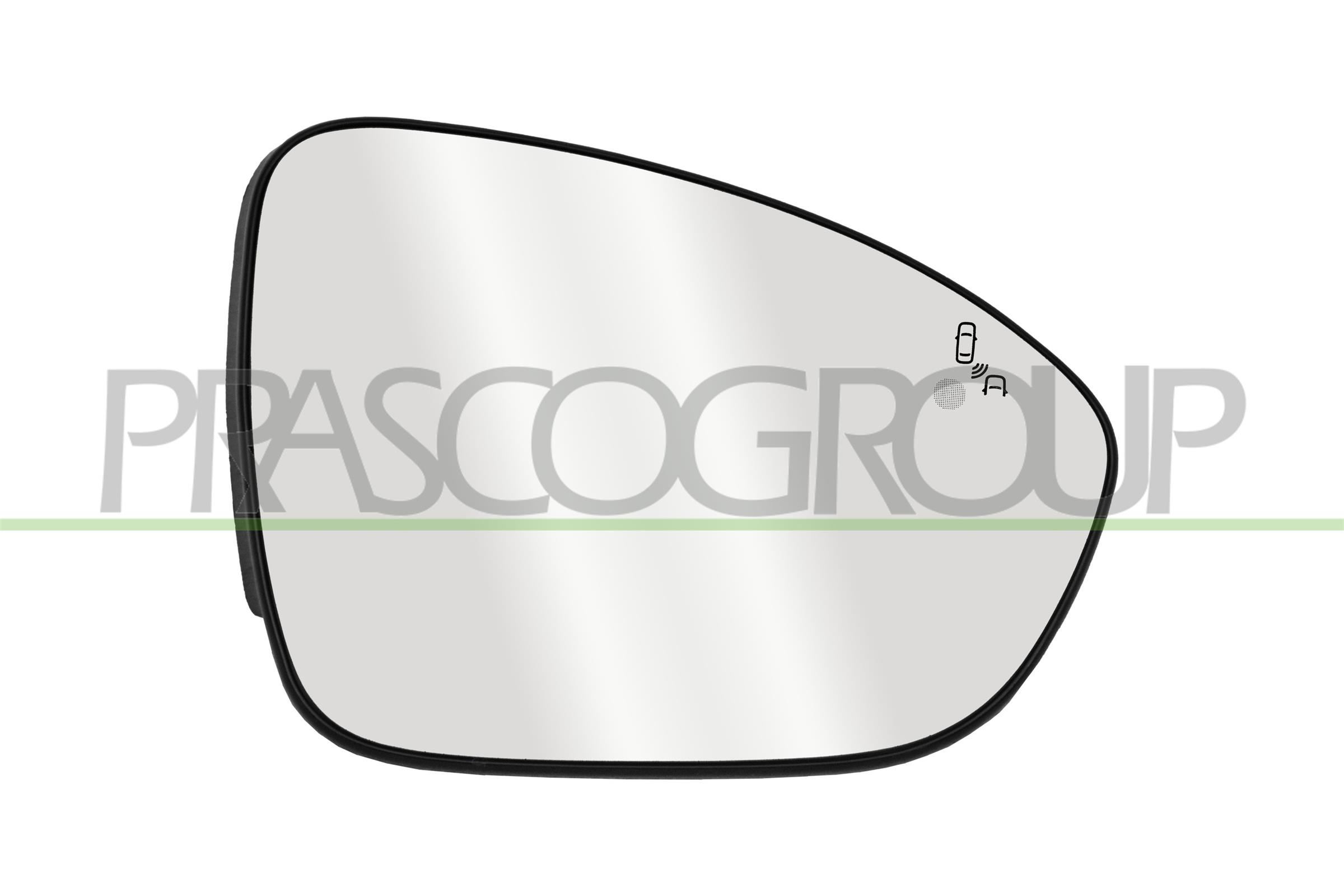 Vetro specchio, specchio esterno PRASCO DA2327523