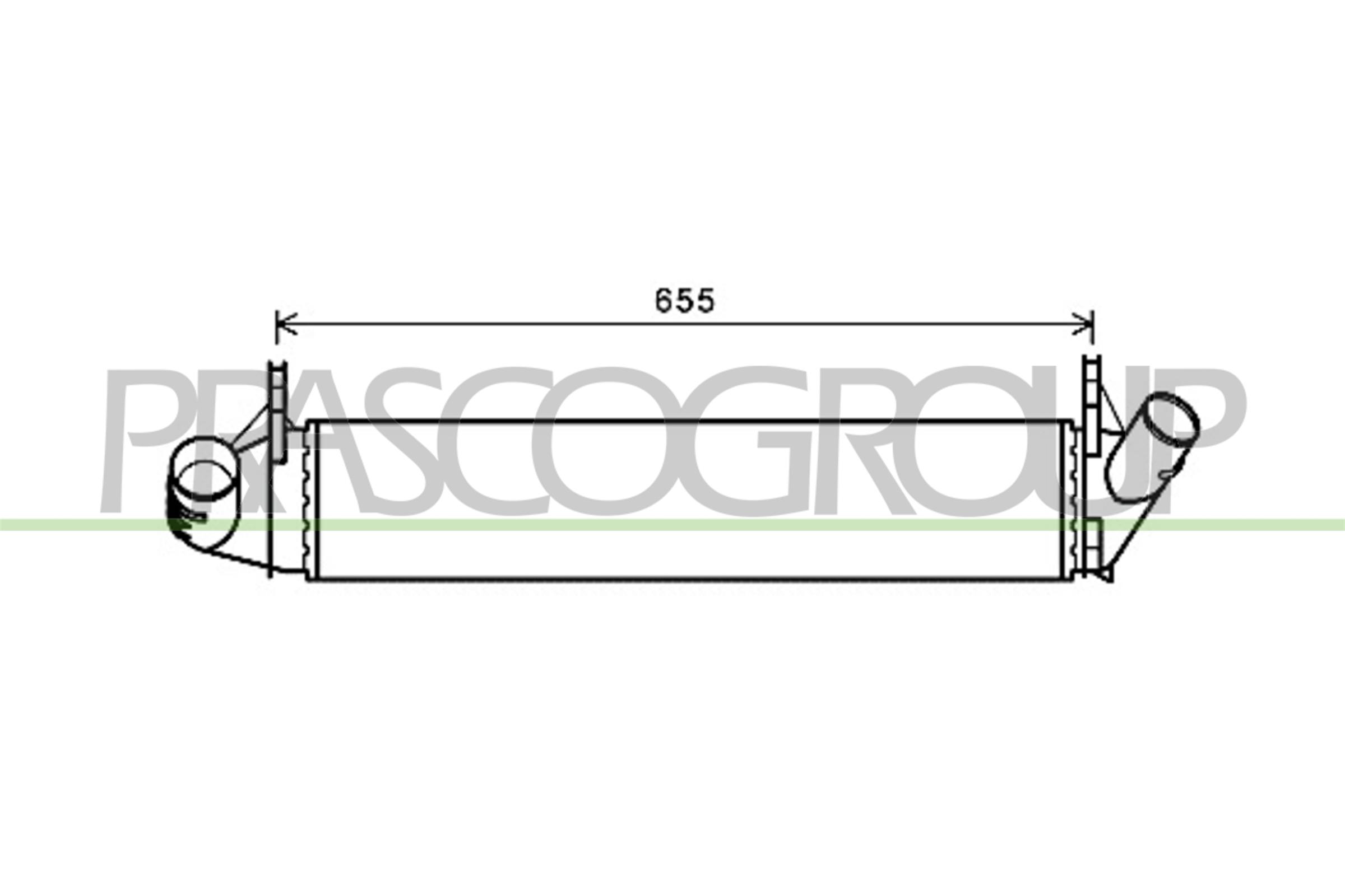Intercooler PRASCO DA320N001