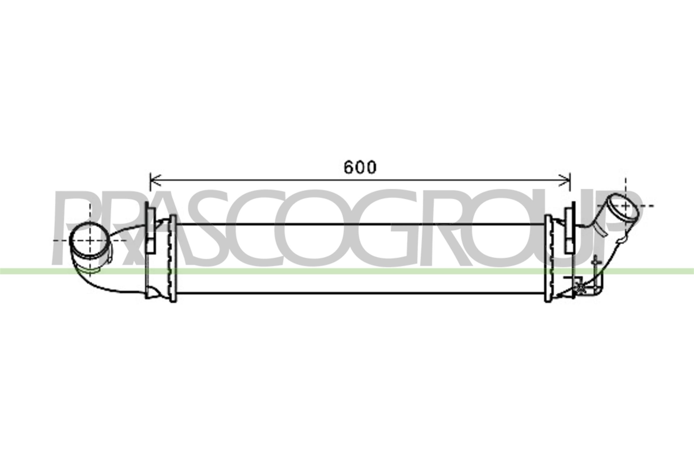 Intercooler PRASCO DA320N002