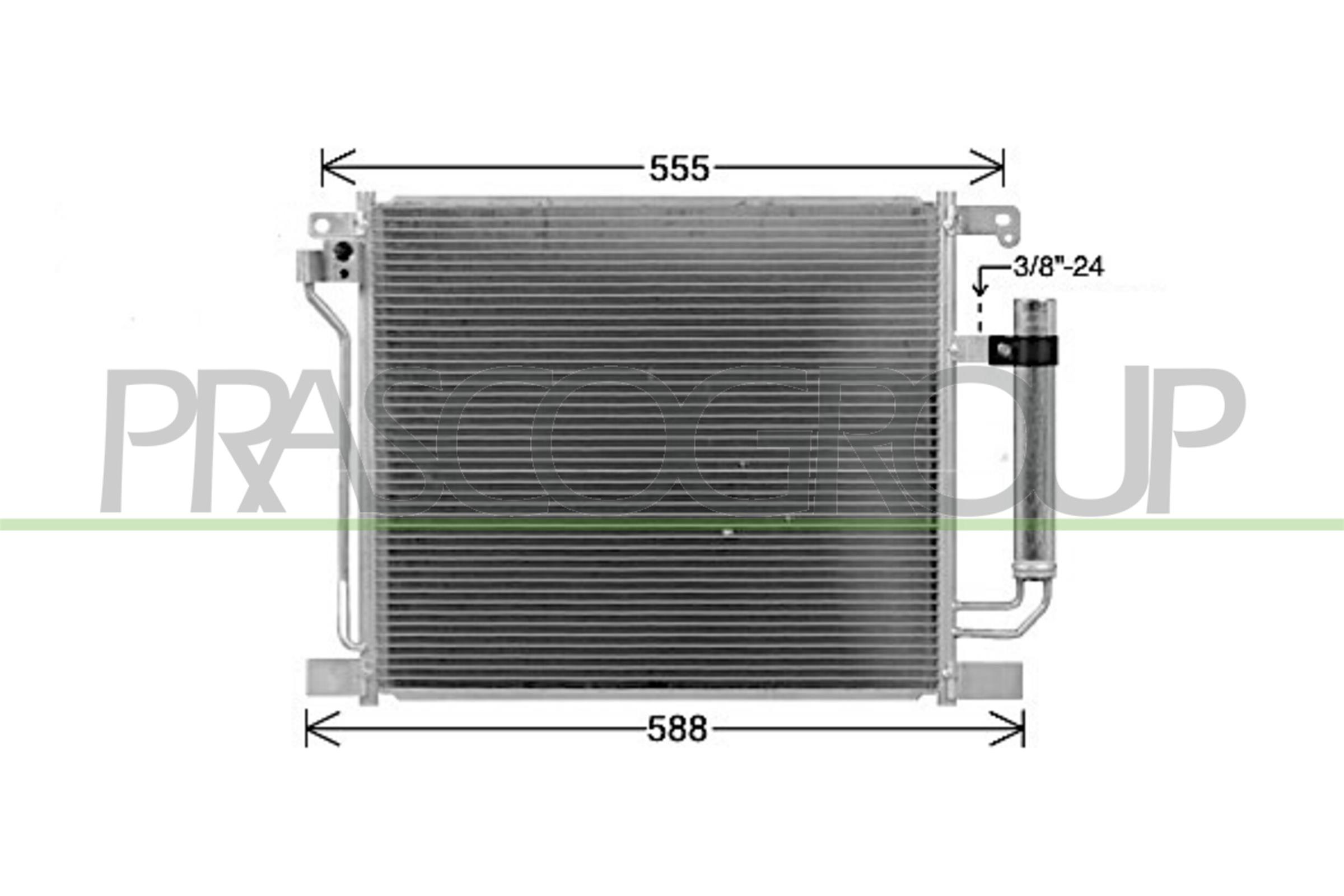 Condensatore, climatizzatore PRASCO DS700C002