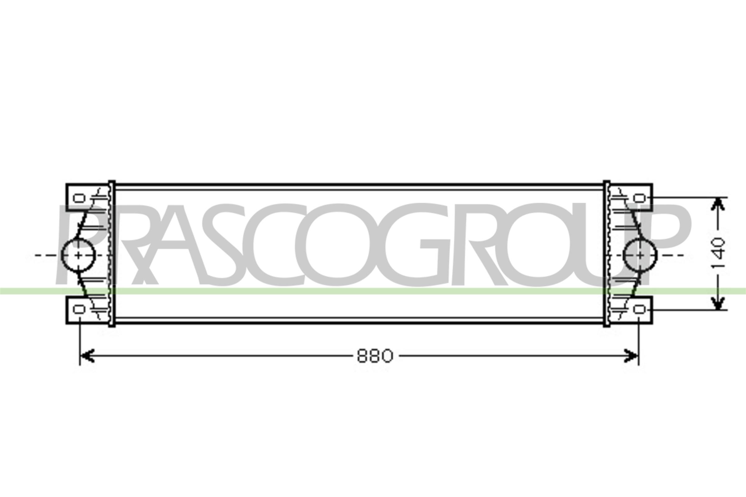 Intercooler PRASCO DS960N001