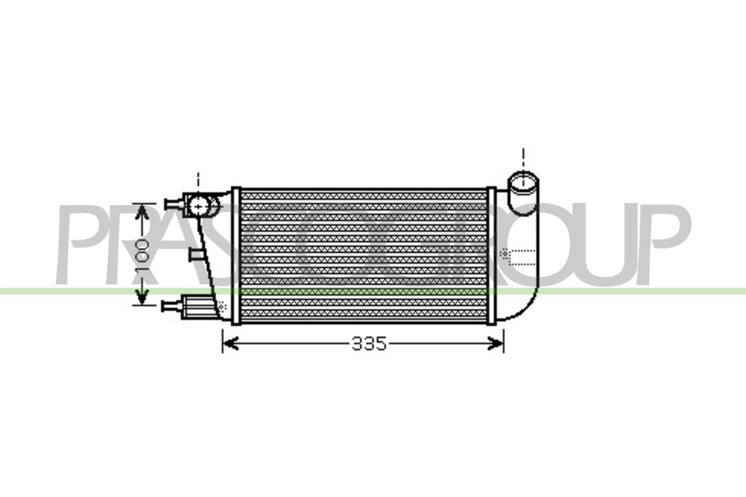 Intercooler PRASCO FD008N001