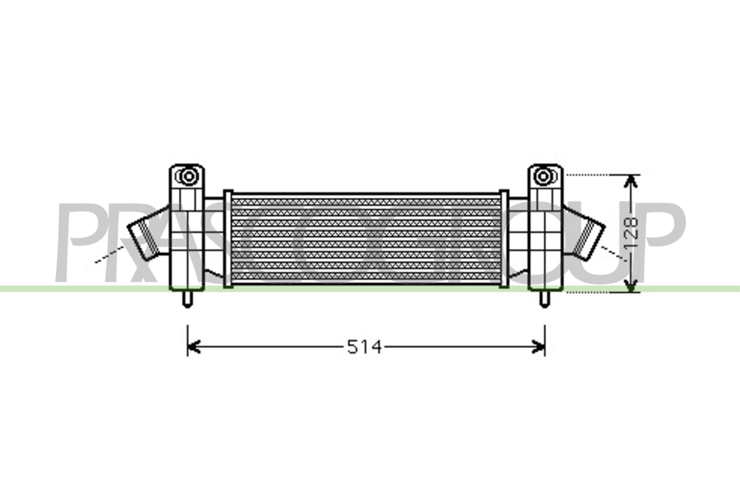 Intercooler PRASCO FD107N001
