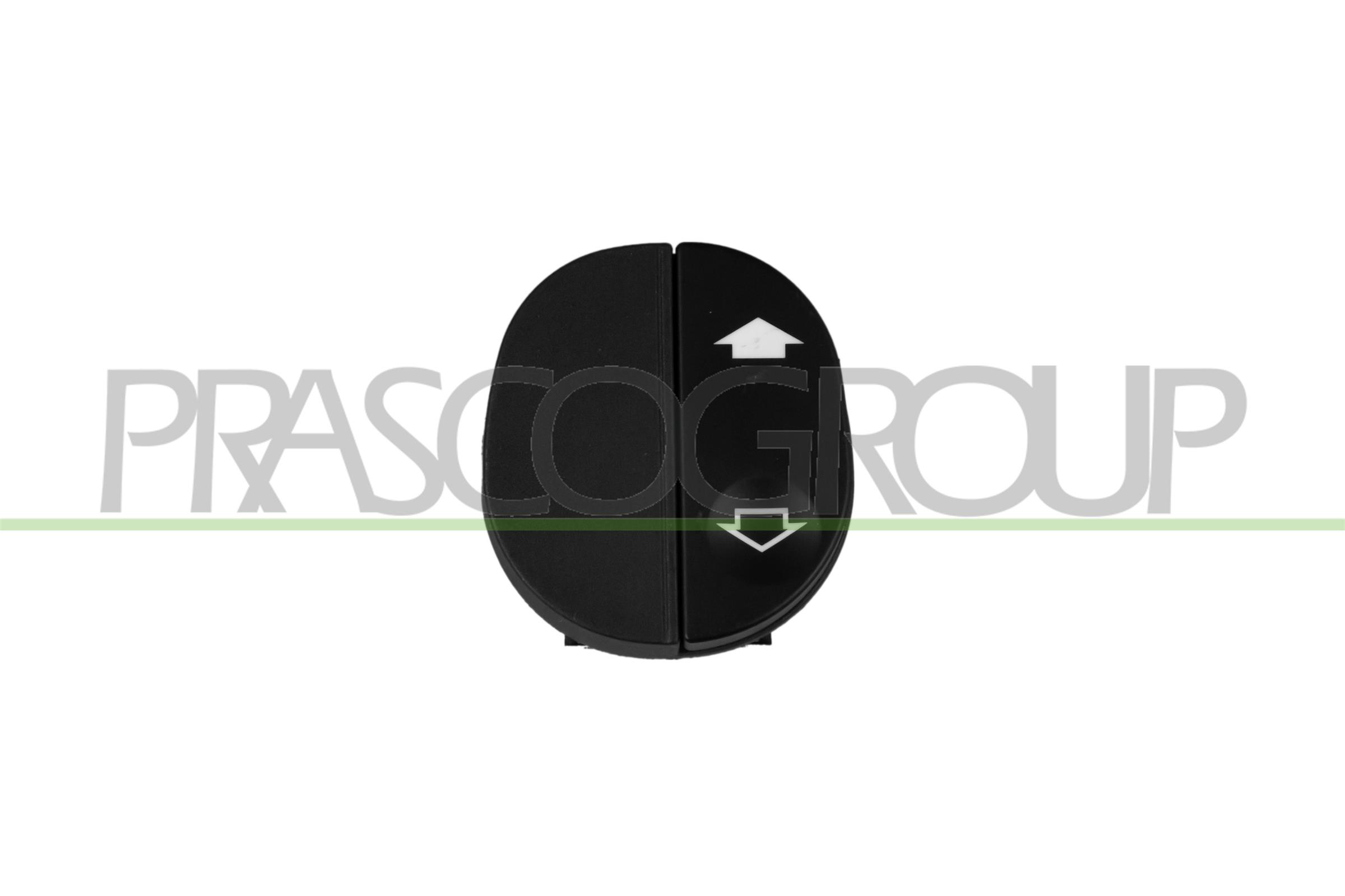 PRASCO INTERRUTTORE ALZACRISTALLO NERO-PORTA ANTERIORE SINISTR