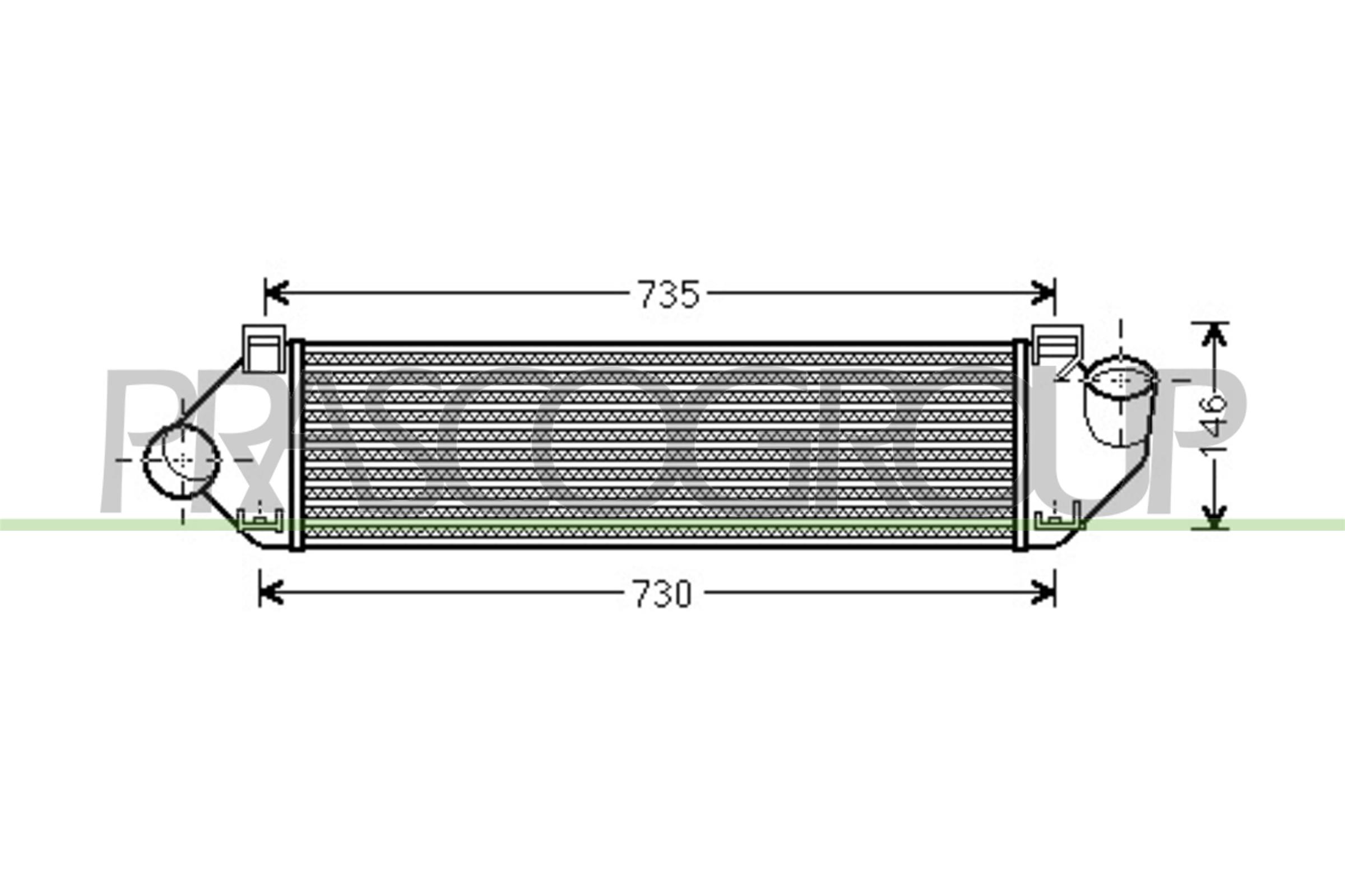 Intercooler PRASCO FD422N001