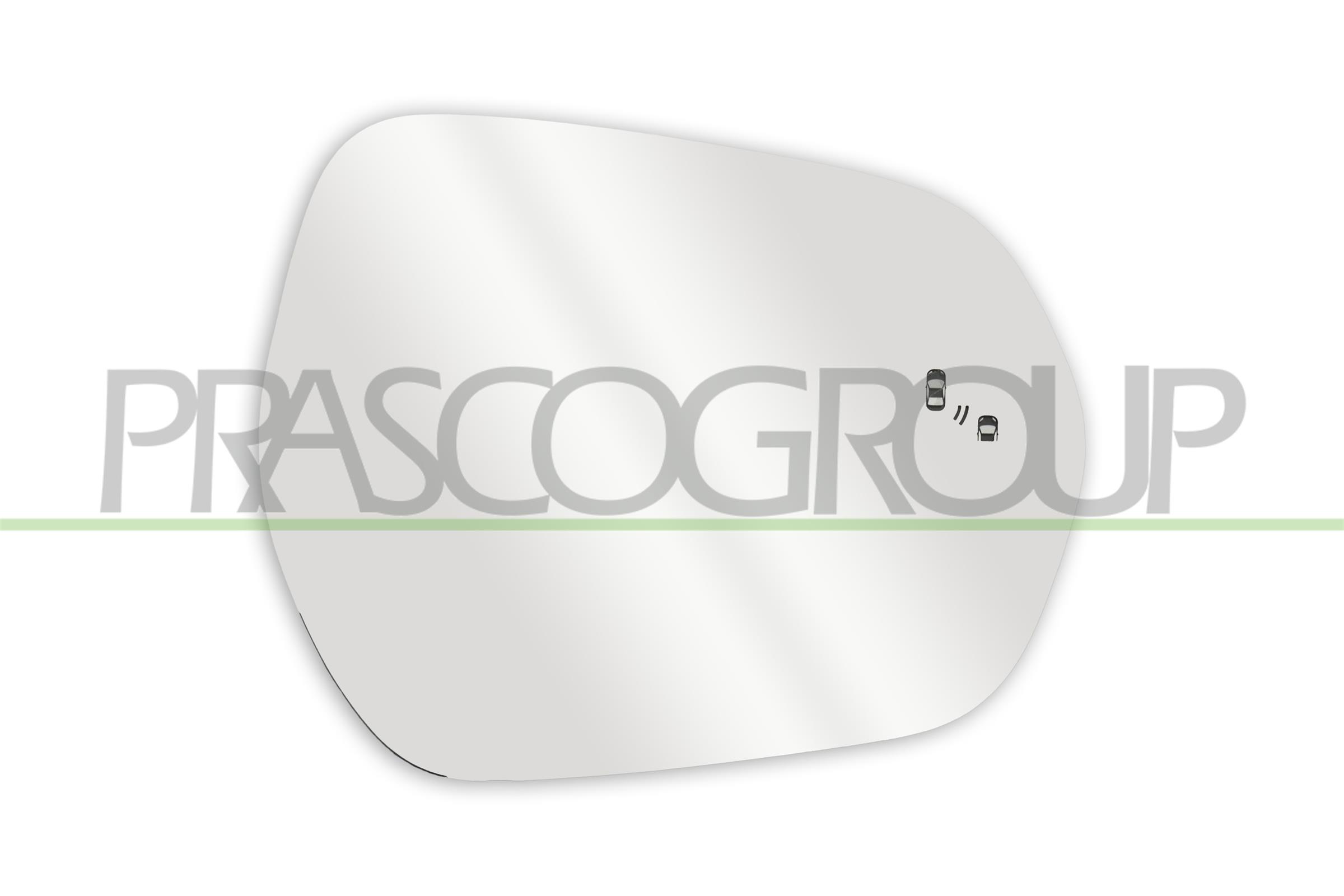 Vetro specchio, specchio esterno PRASCO FD6207523
