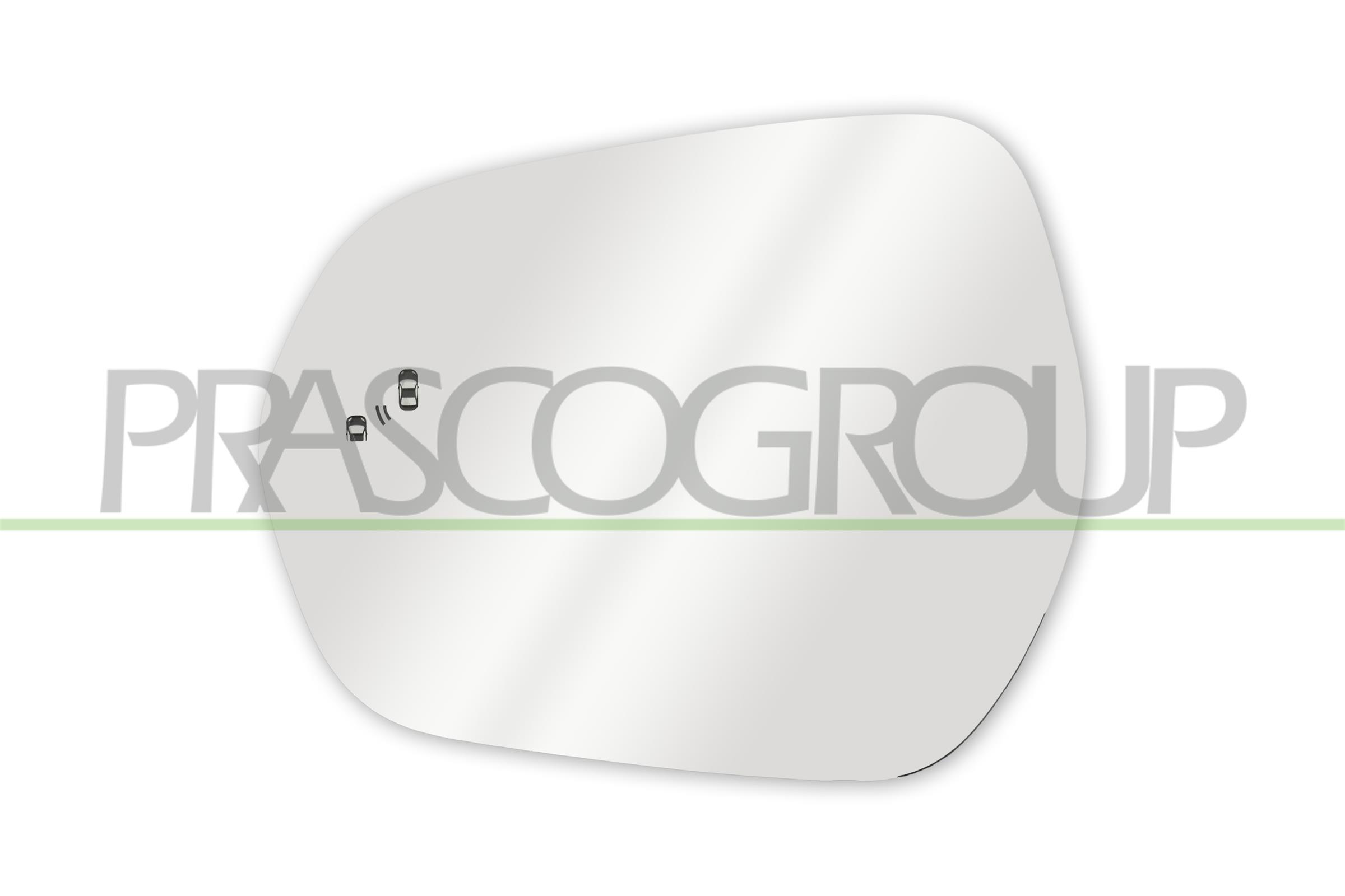 Vetro specchio, specchio esterno PRASCO FD6207524