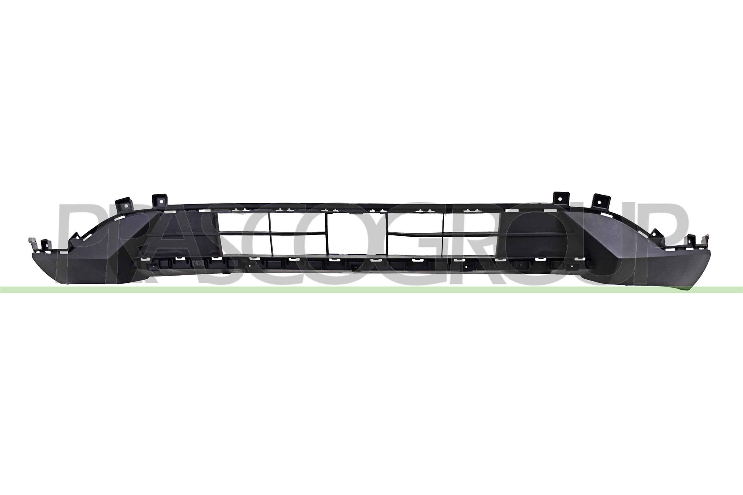 PRASCO SPOILER PARAURTI ANTERIORE-NERO-GOFFRATO