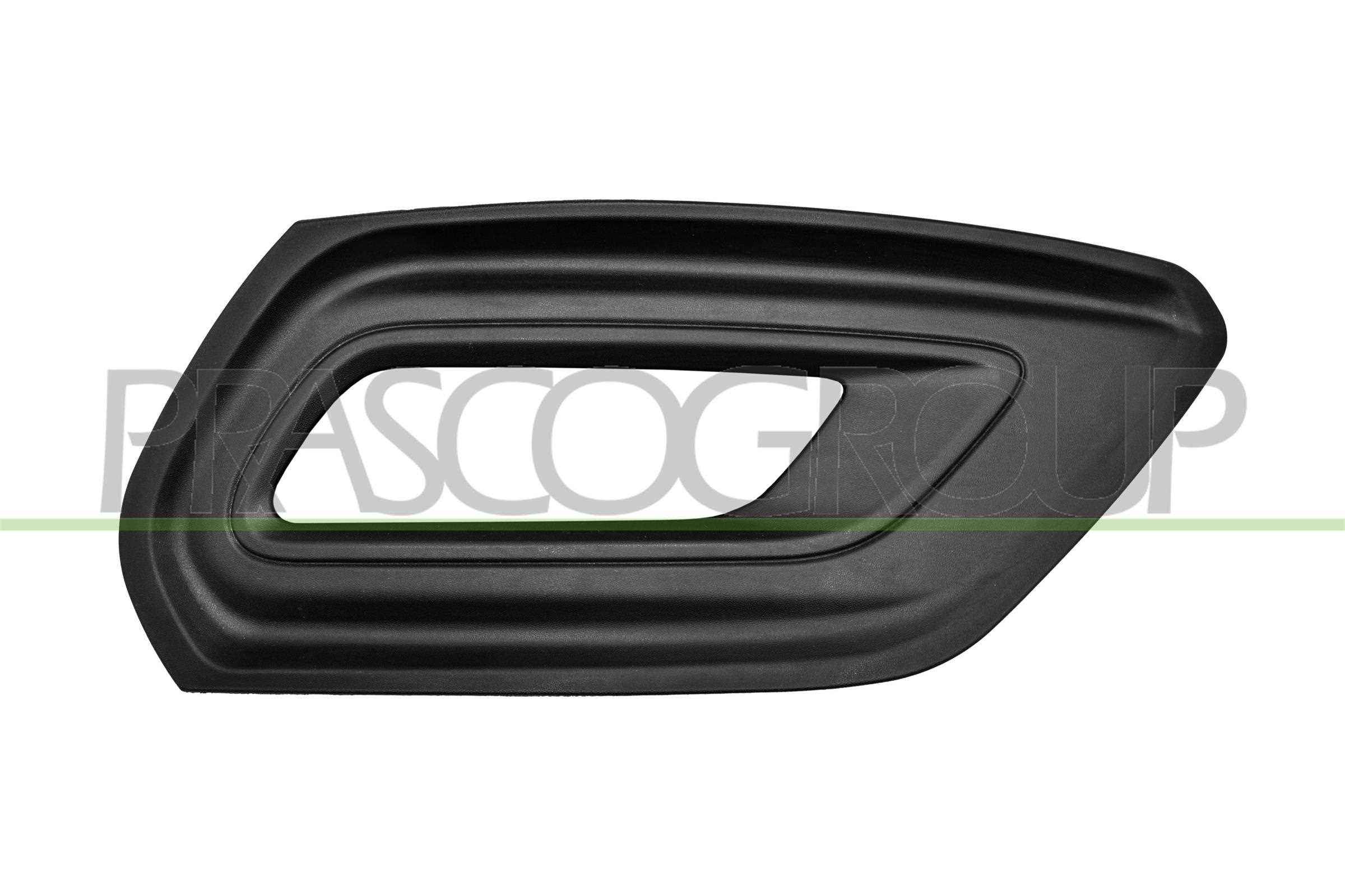 PRASCO GRIGLIA DESTRA PARAURTI ANTERIORE NERA GOFFRATA CON SEDE