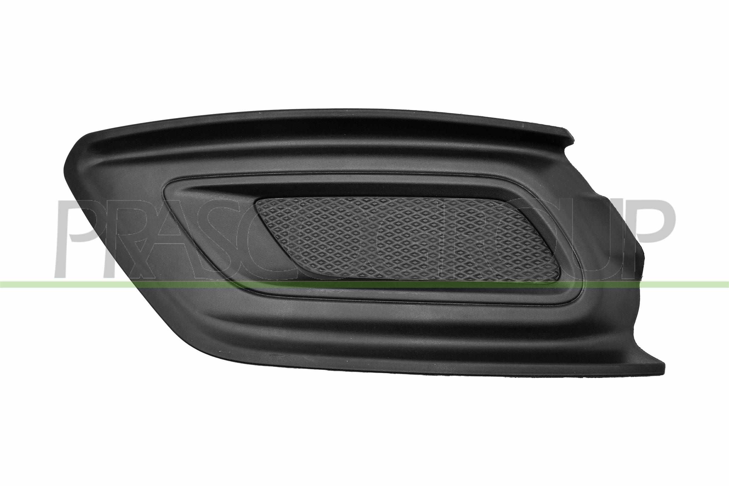 PRASCO GRIGLIA SINISTRA PARAURTI ANTERIORE NERA GOFFRATA SENZA