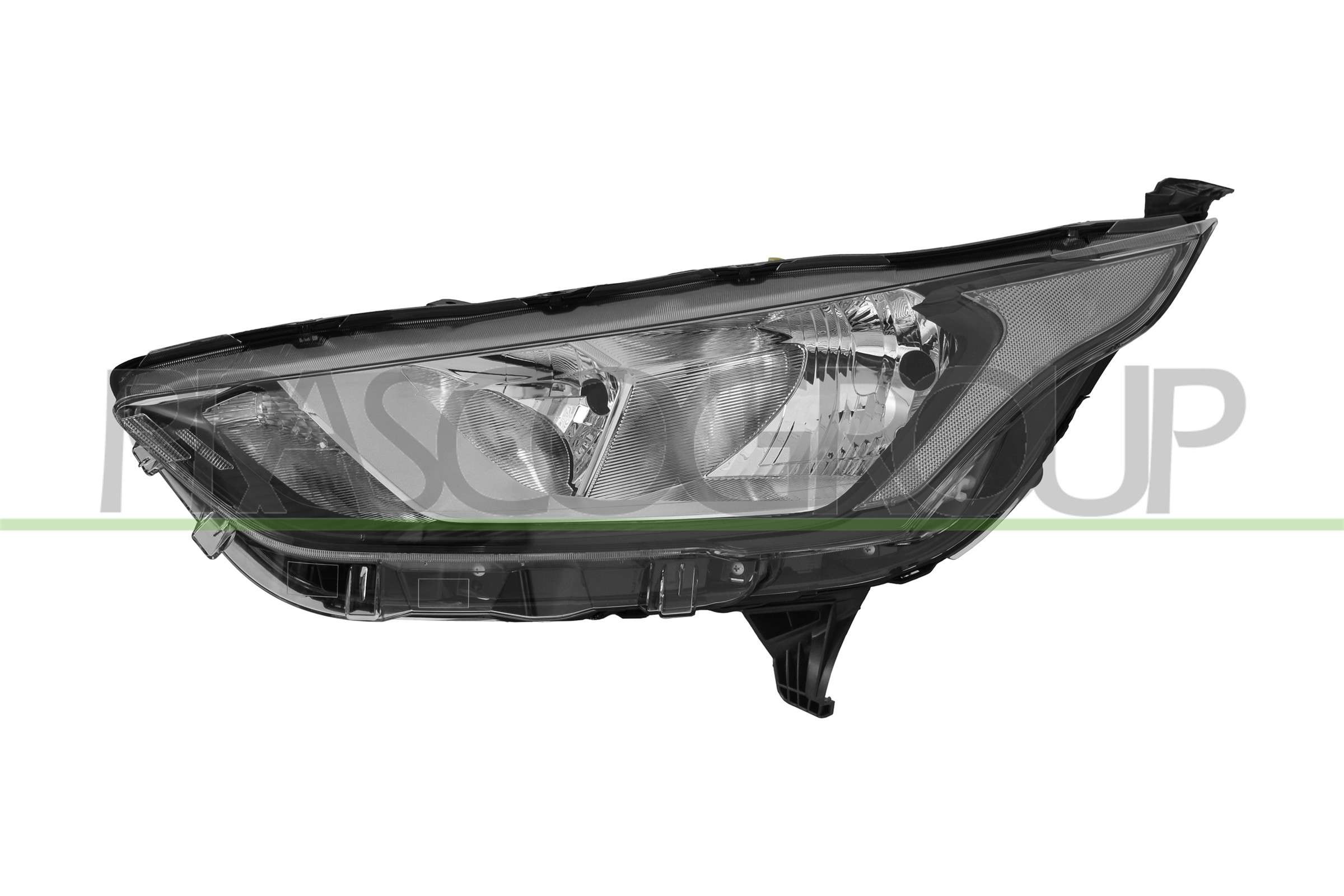 PRASCO PROIETTORE SINISTRO H7+H15 ELETTRICO CON MOTORE NERO VER