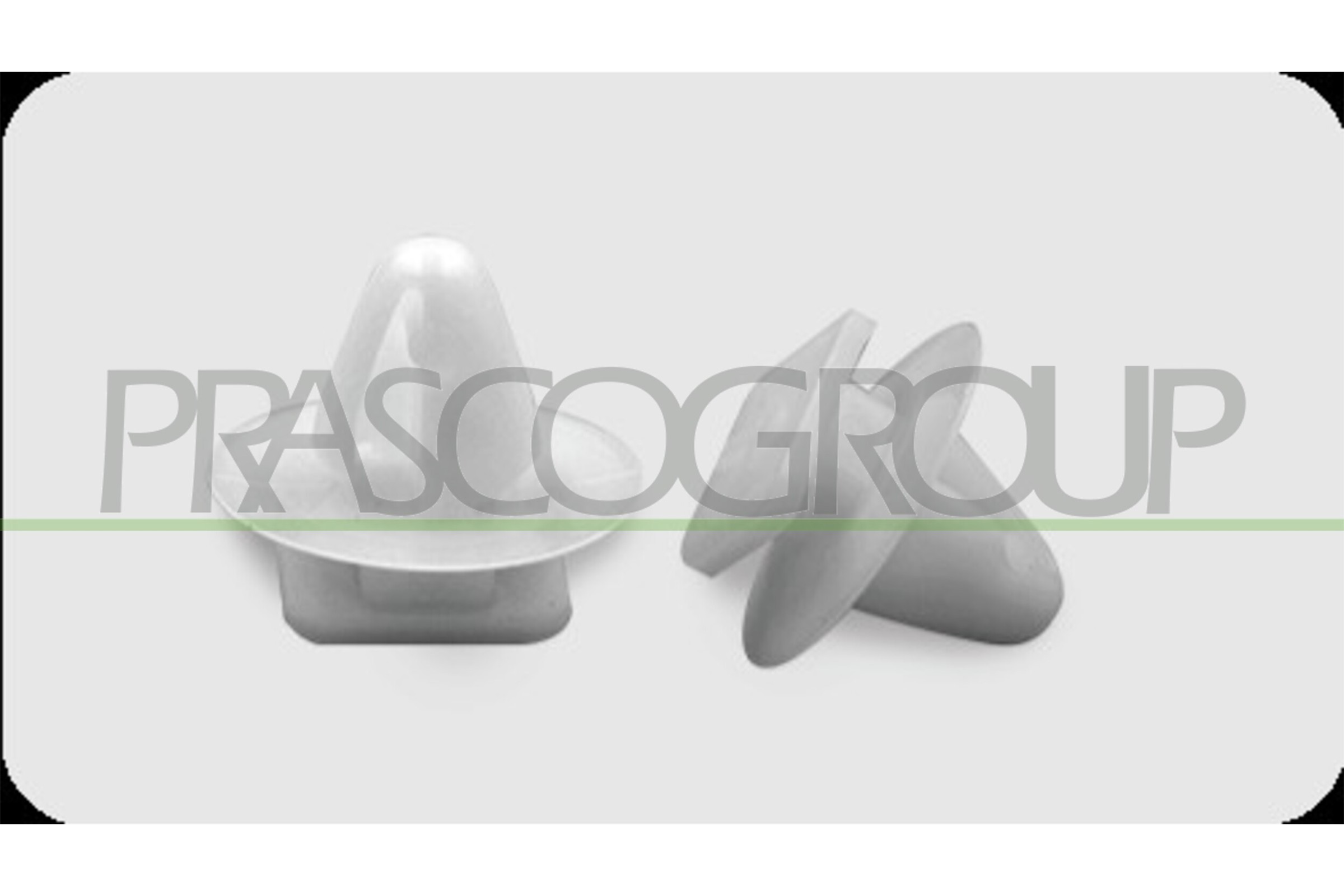Clip, fregio/modanatura protettiva PRASCO FT030CL01