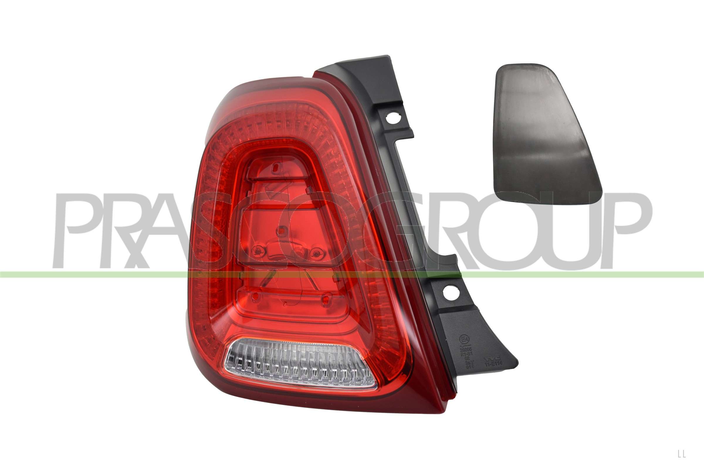 PRASCO FANALE POSTERIORE SINISTRO SENZA PORTA LAMPADA MOD. CAB