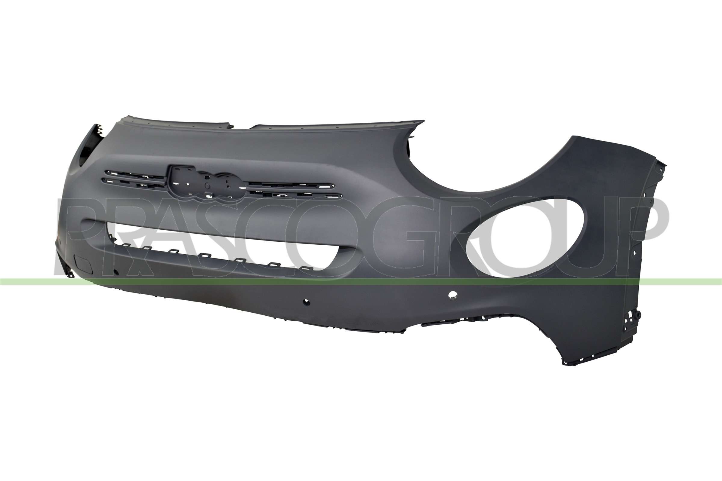 PRASCO PARAURTI ANT. SUPERIORE PRIMER FORI PDC+SUPPO FIAT 500X