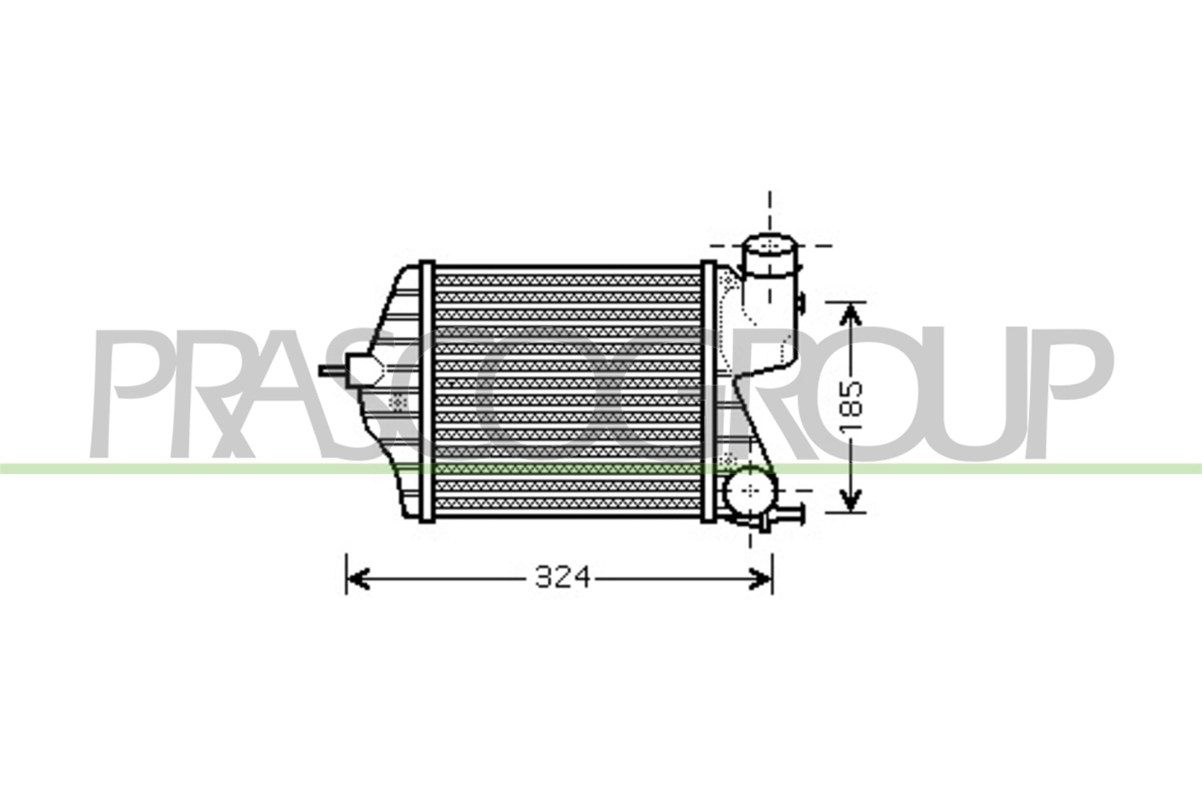 Intercooler PRASCO FT350N002