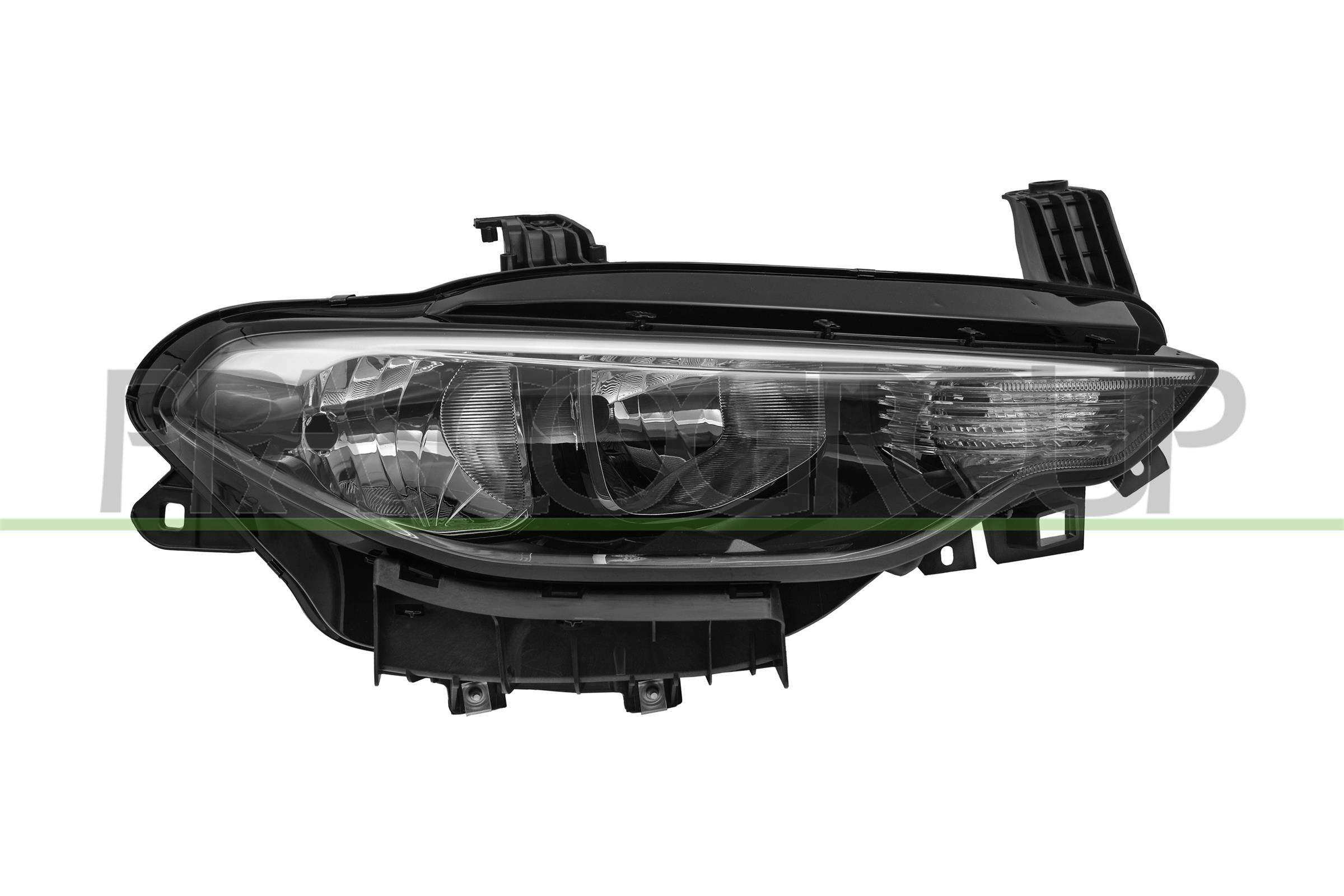 PRASCO PROIETTORE DESTRO H7+H15 ELETTRICO CON MOTORE NERO VERSI