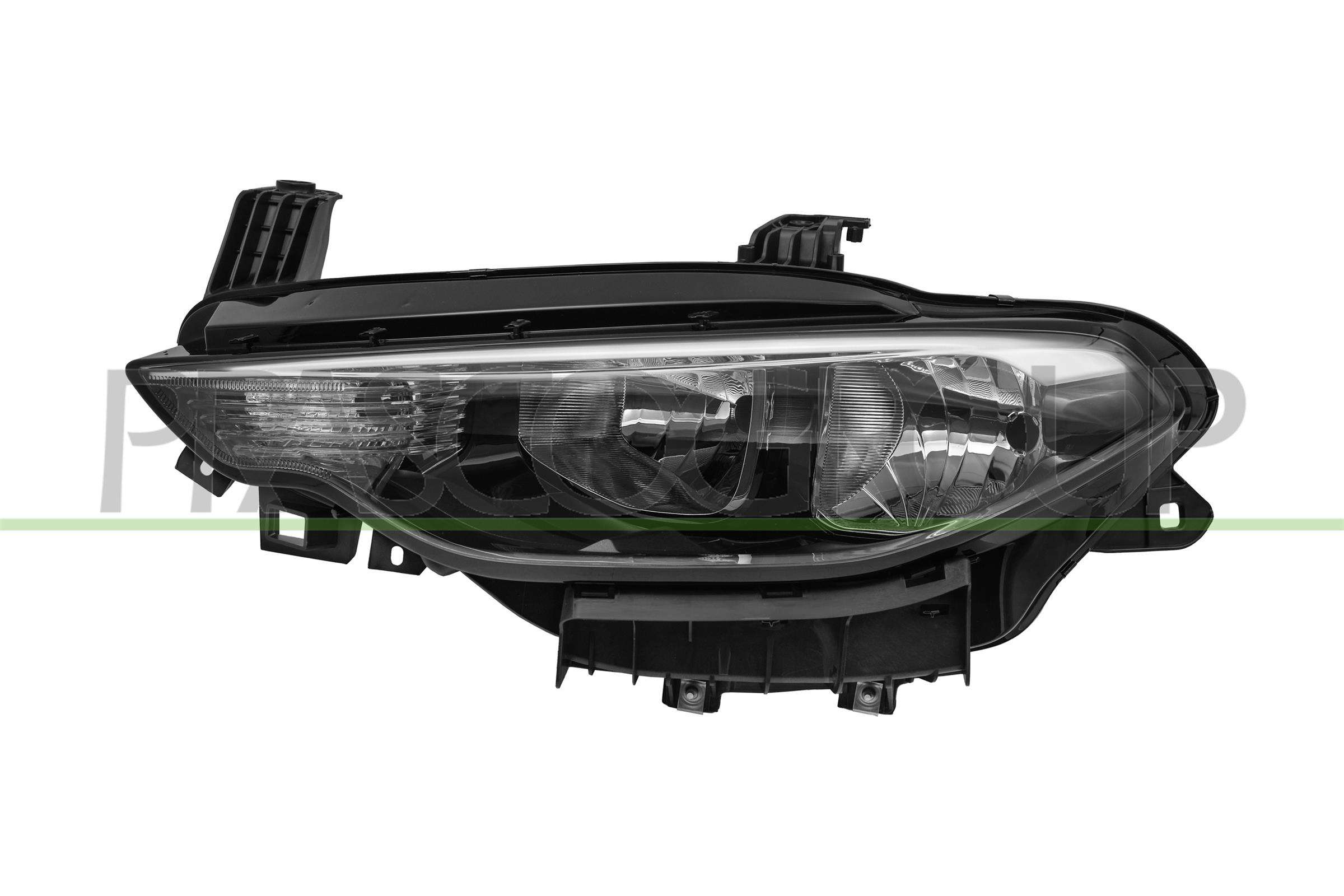 PRASCO PROIETTORE SINISTRO H7+H15 ELETTRICO CON MOTORE NERO VER