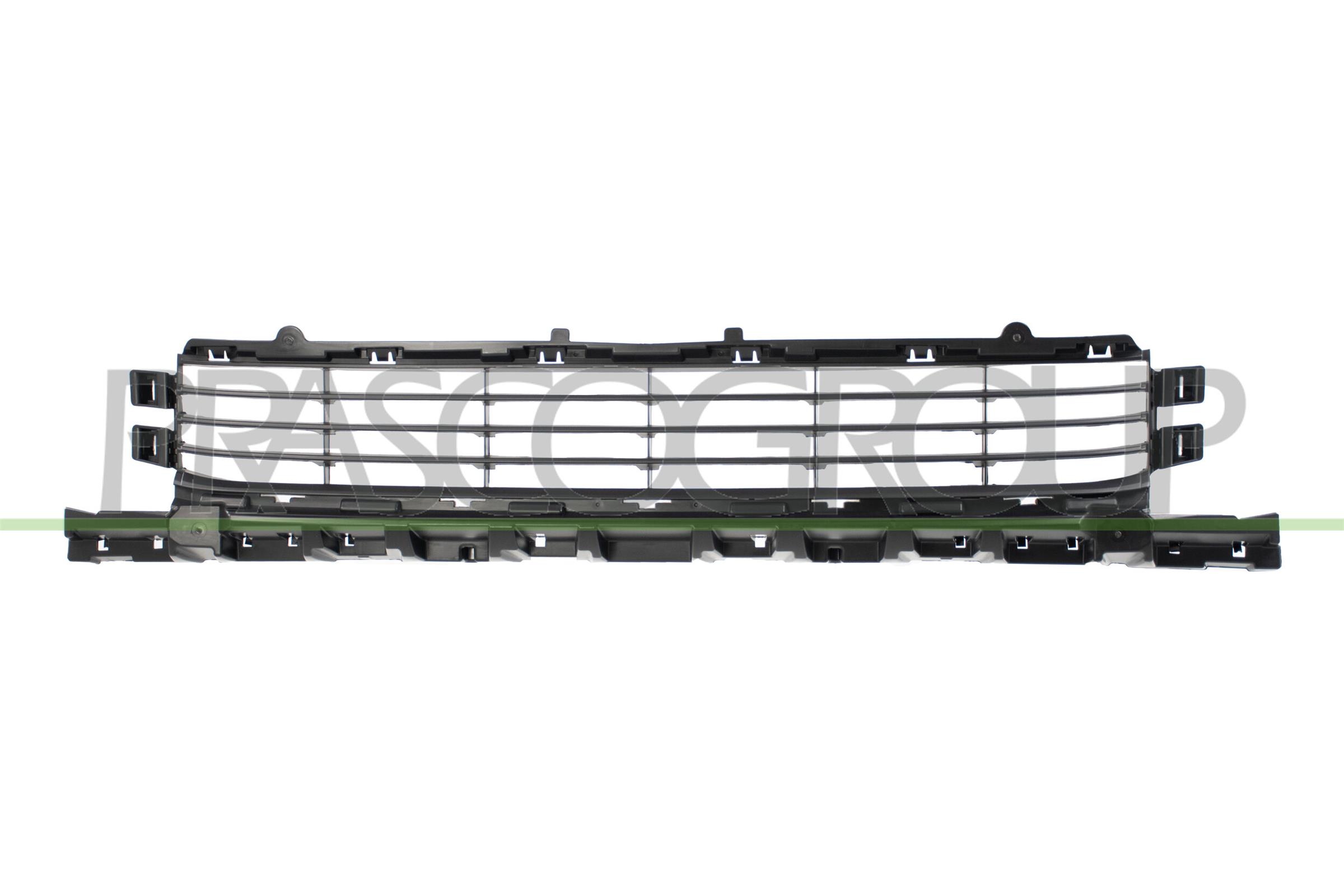 PRASCO GRIGLIA CENTRALE PARAURTI ANTERIORE-NERA