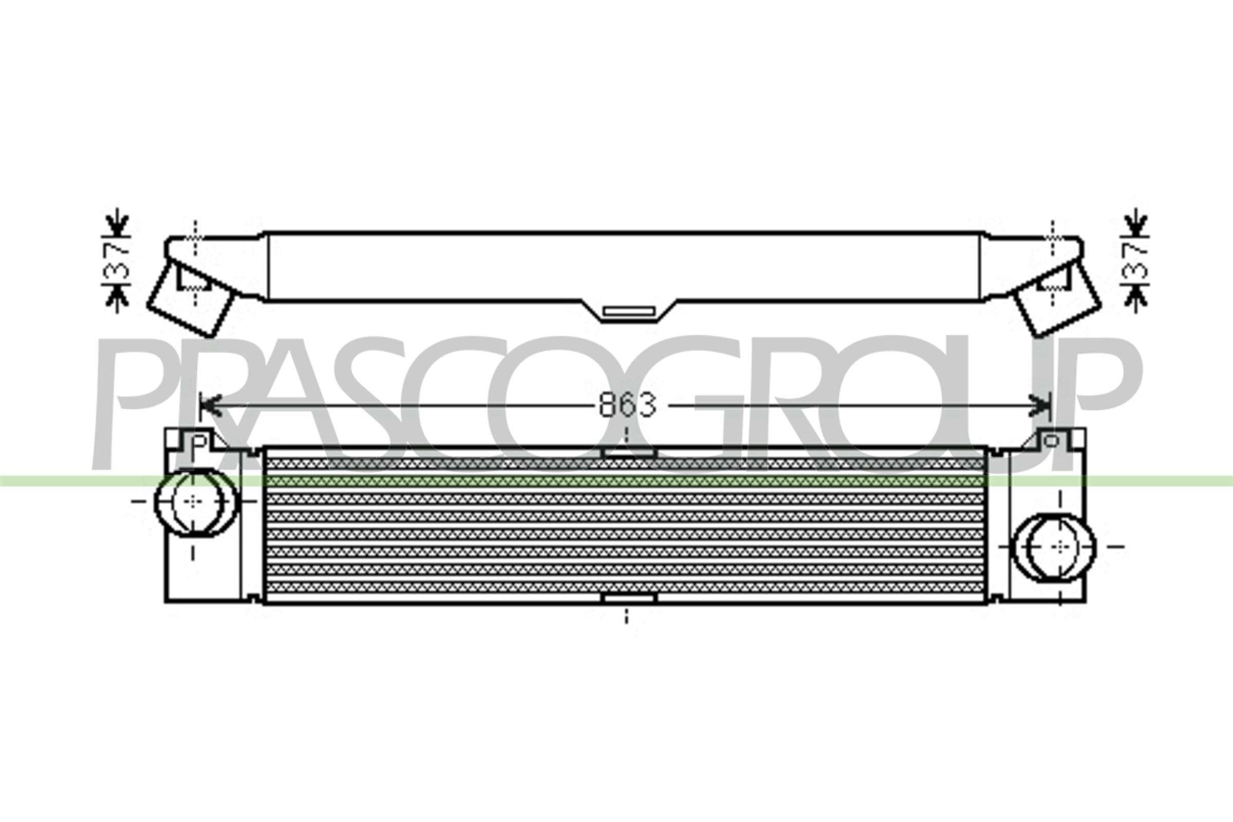 Intercooler PRASCO FT930N002