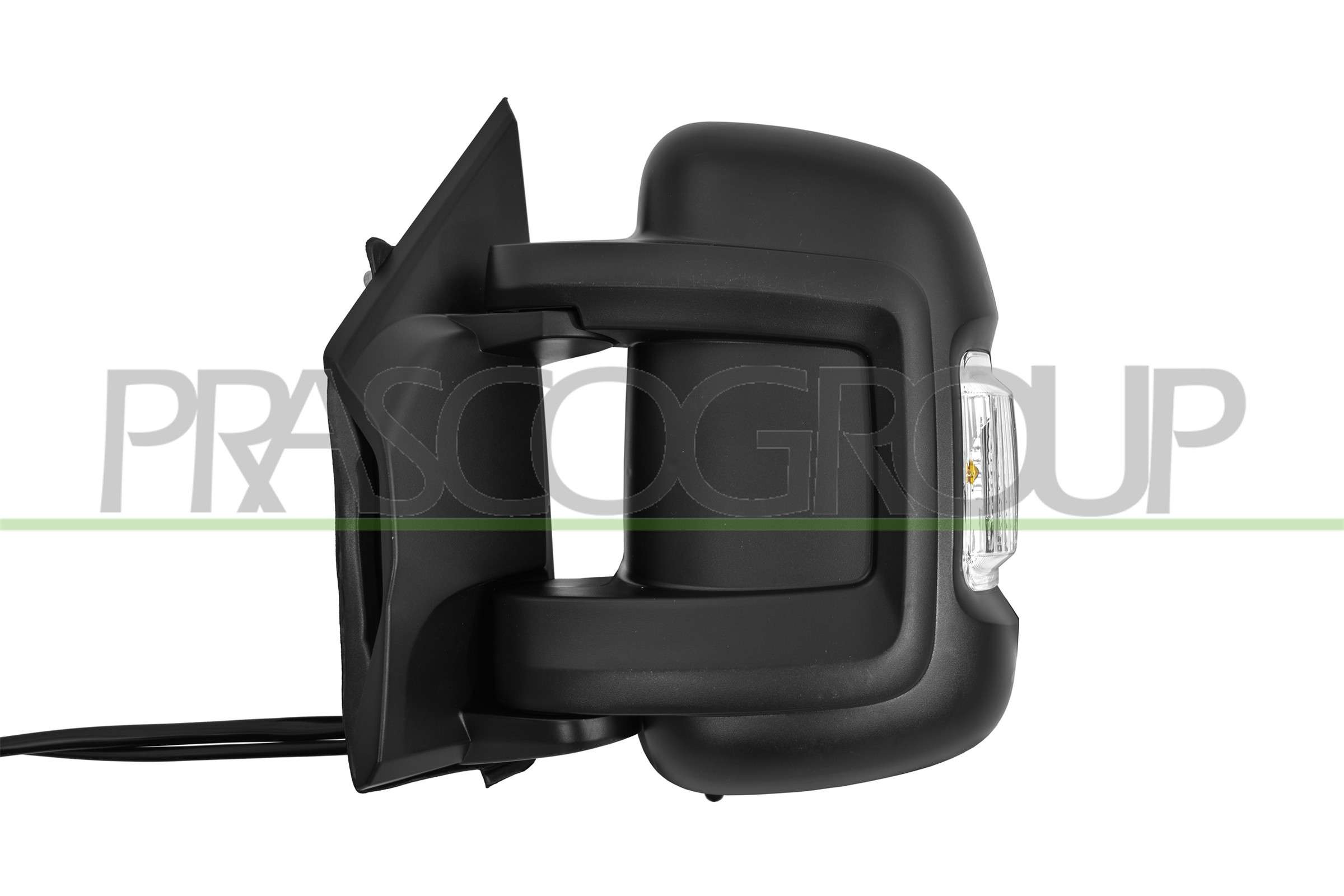 PRASCO RETROVISORE SX ELETTRICO NERO TER. CHIUD. FANALE