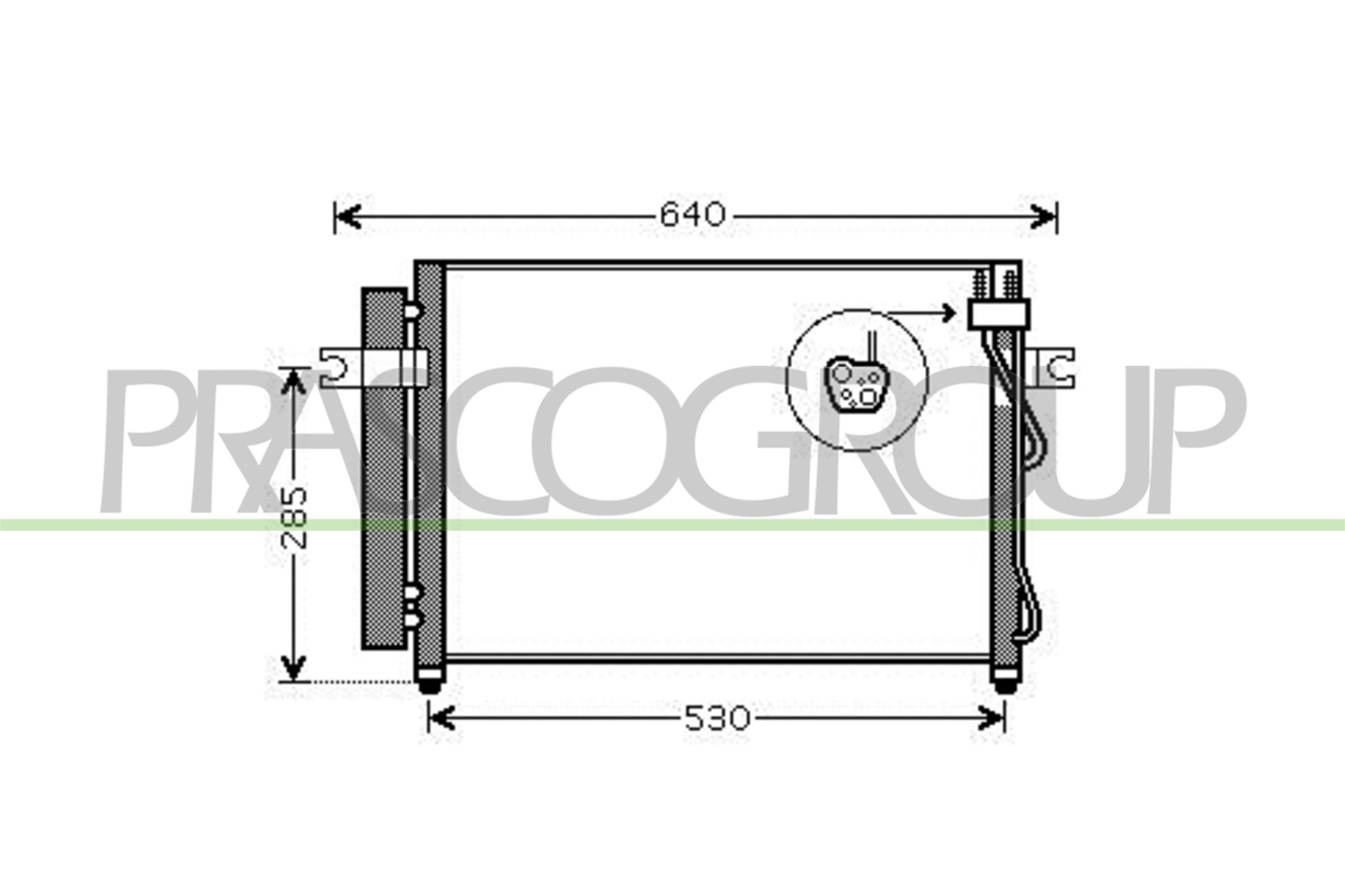 Condensatore, climatizzatore PRASCO HN330C003