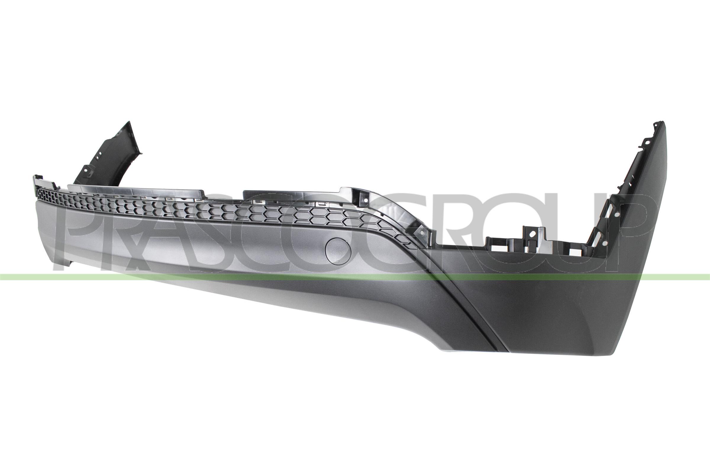 PRASCO B86SPOILER PARAURTI POSTERIORE NERO GOFFRATO-CON TAPPO