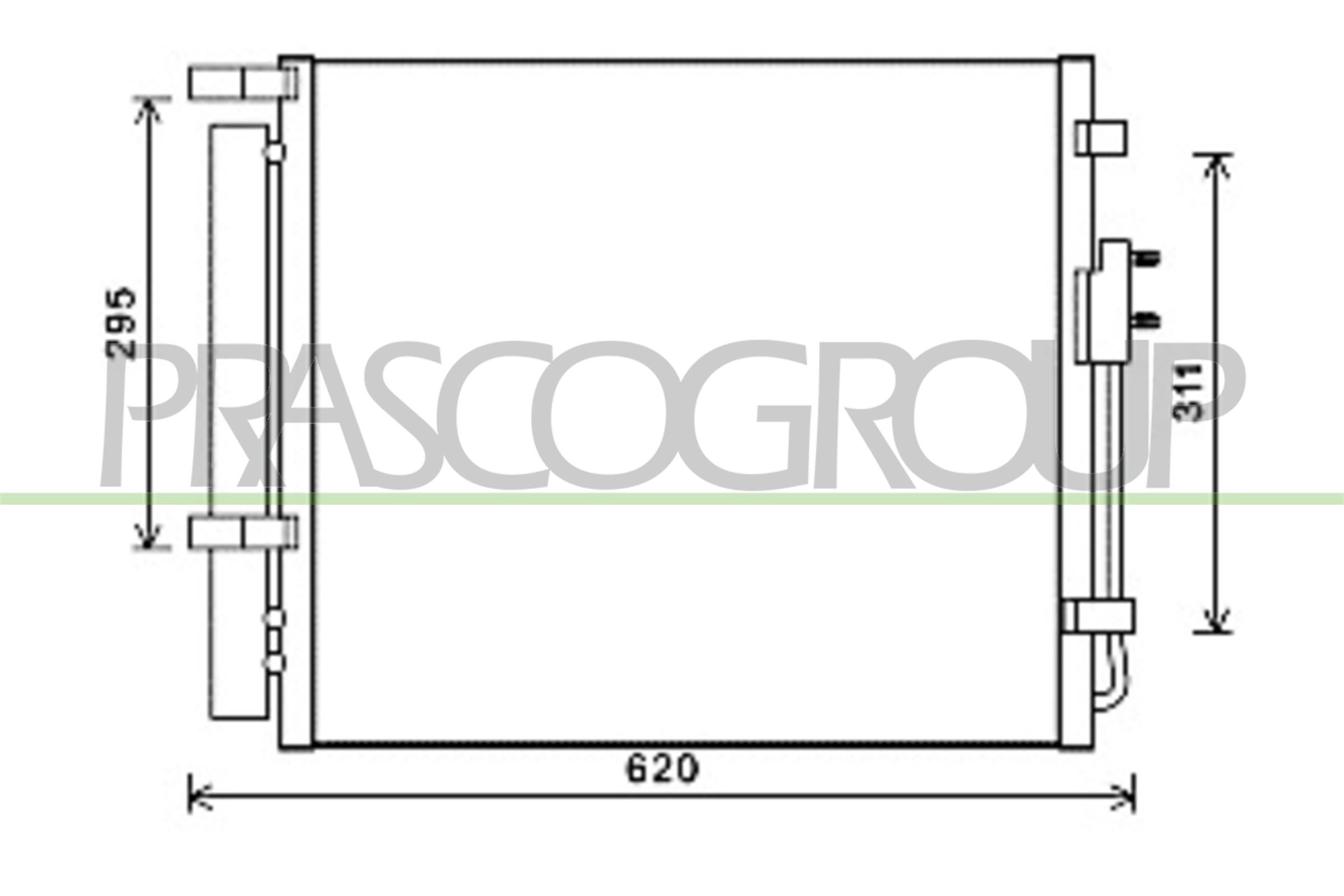 Condensatore, climatizzatore PRASCO HN818C001