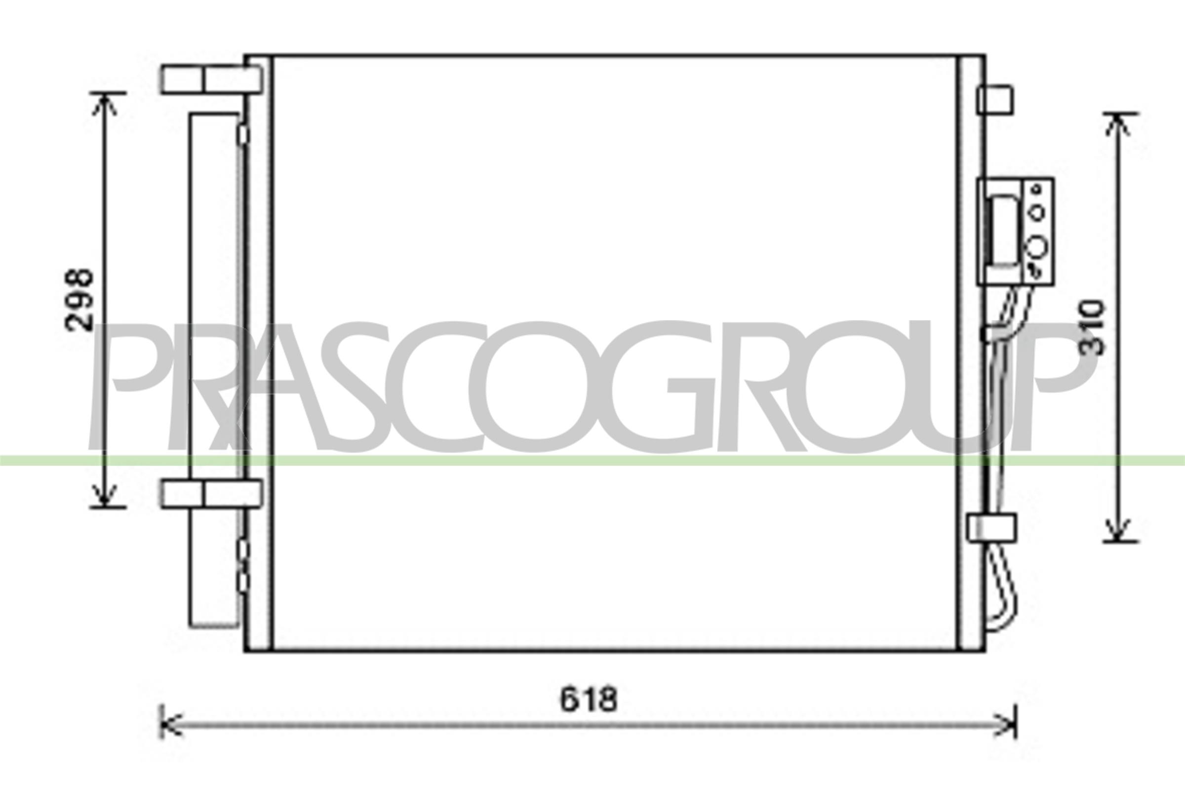 Condensatore, climatizzatore PRASCO HN818C002