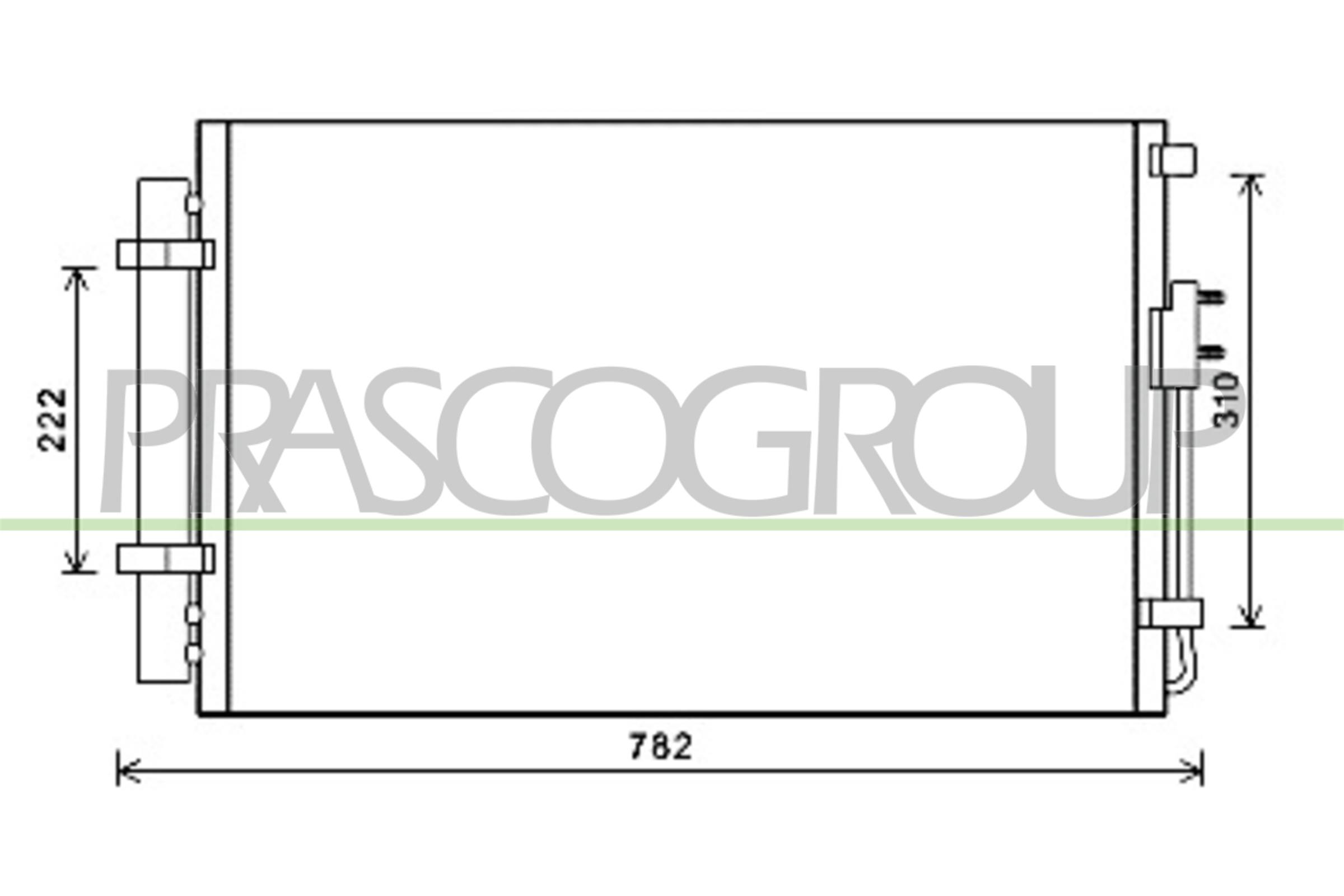 Condensatore, climatizzatore PRASCO HN818C003