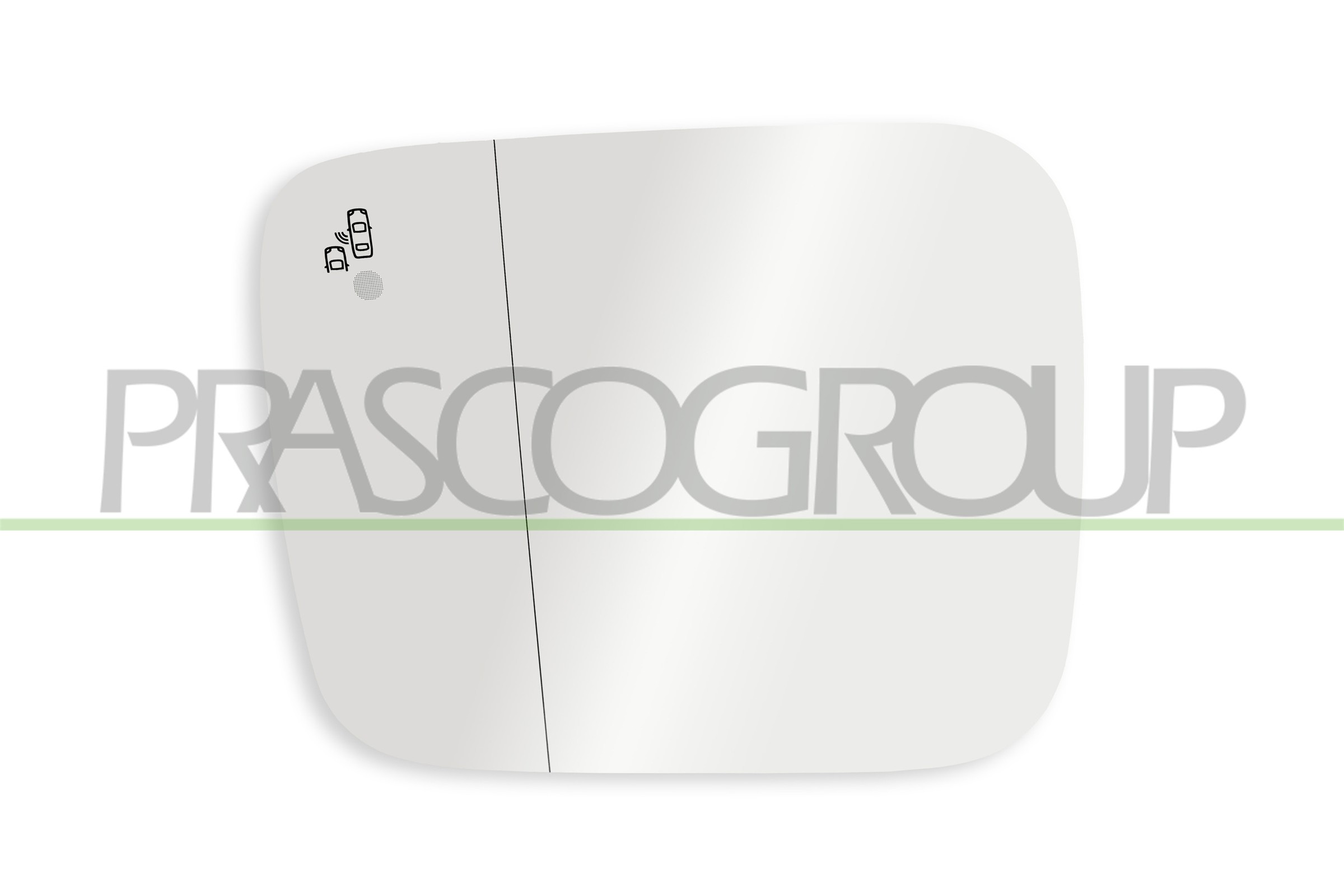 PRASCO PIASTRA SPECCHIO SX TERMICA BLIS ASFERICA JEEP RENEGADE