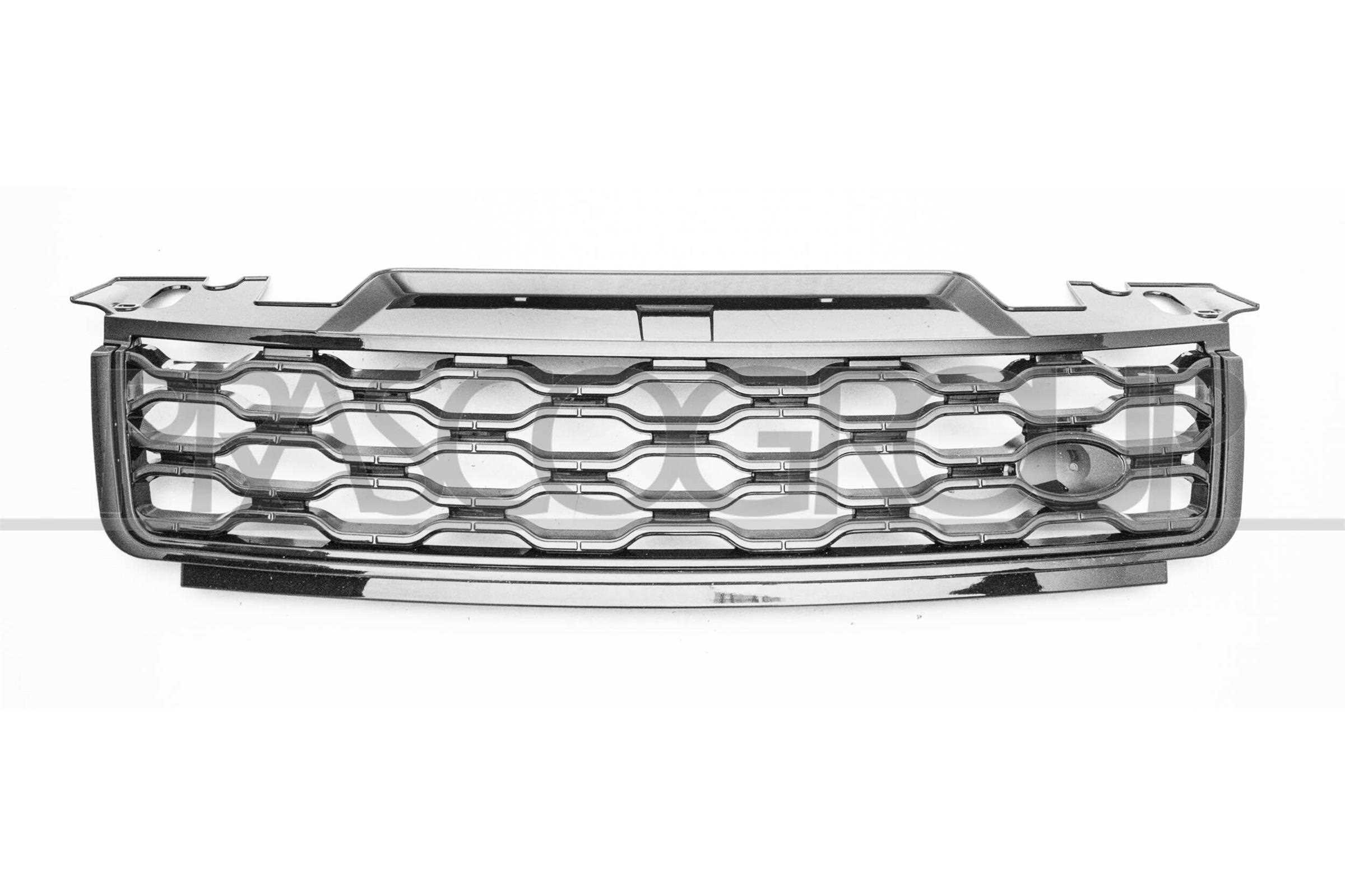 GRIGLIA RAD VERNICIATA NERA LUCIDA LAND ROVER RANGE ROVER SPORT L494 12/17