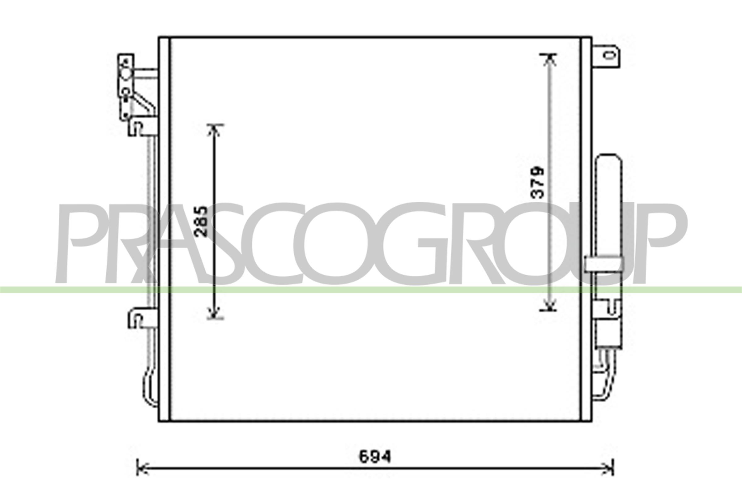 Condensatore, climatizzatore PRASCO LR864C001