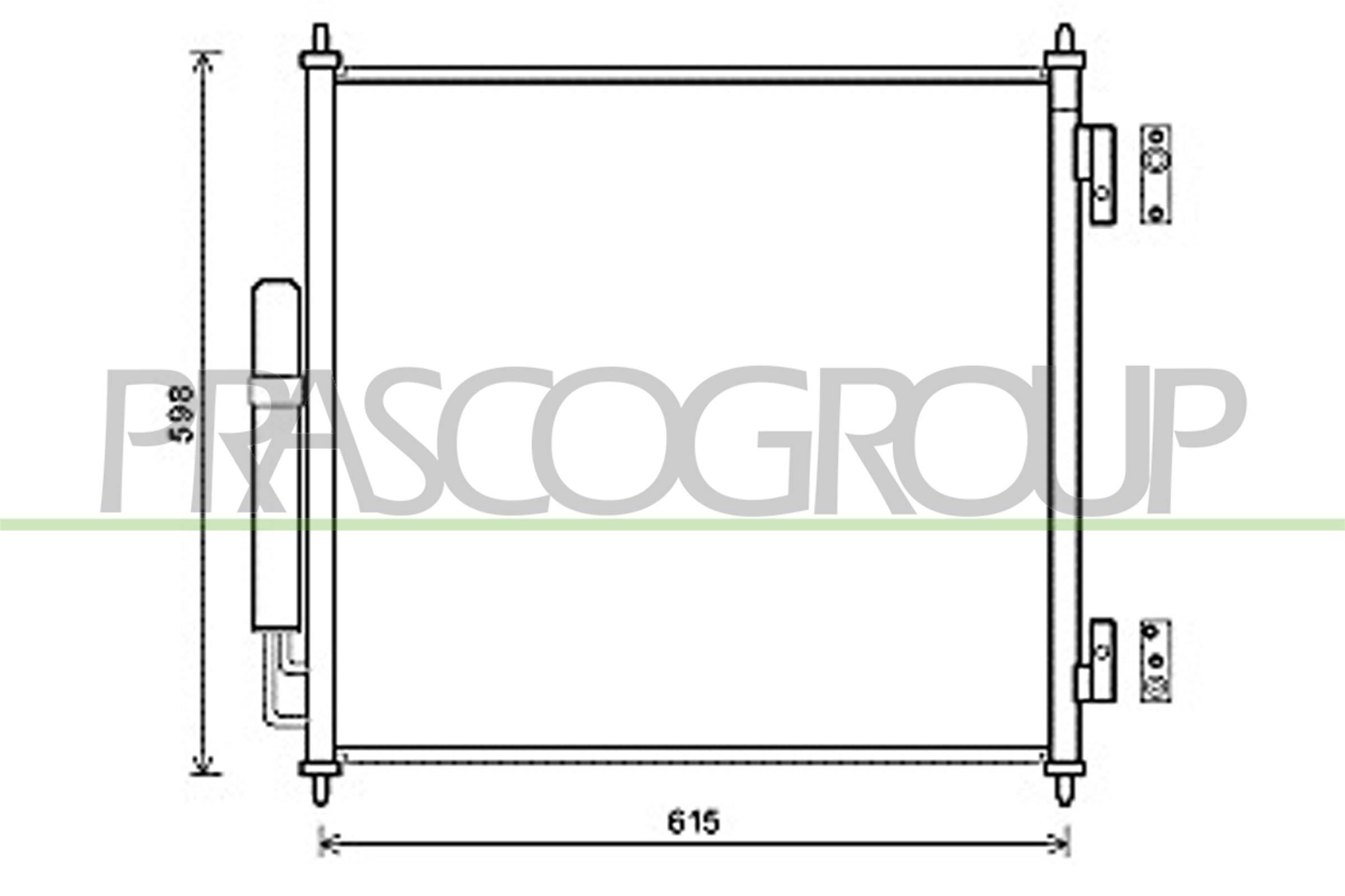 Condensatore, climatizzatore PRASCO LR866C001