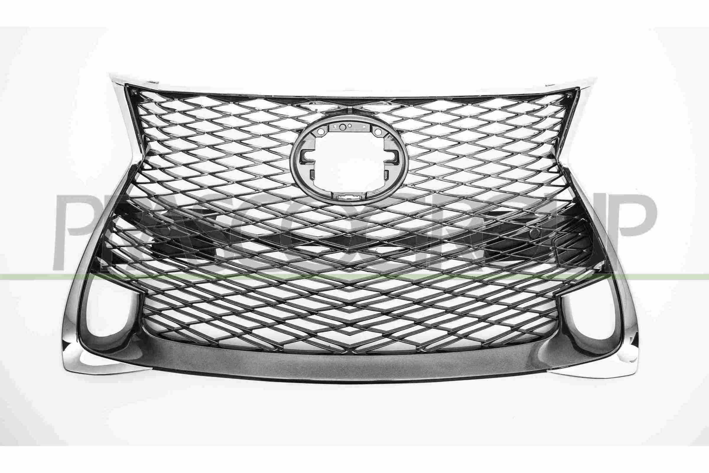 GRIGLIA RAD NERA CON MODANATURA CROMATA F SPORT LEXUS - GS (L10) 08/15 -