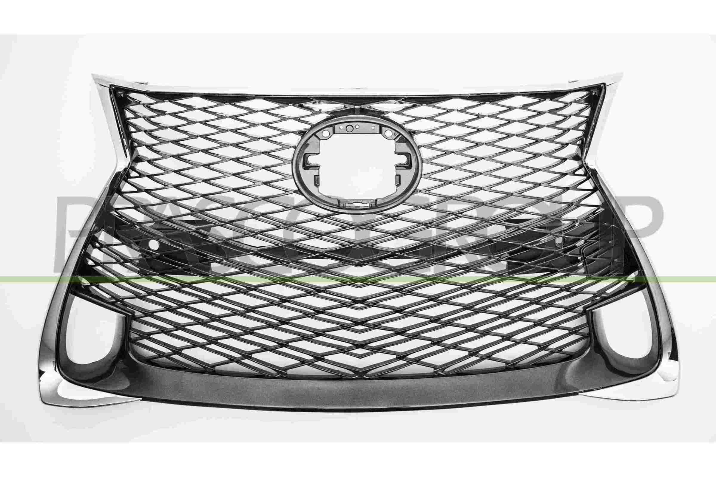 GRIGLIA RAD NERA CON MODANATURA CROM CON FORI PDC F SPORT LEXUS GS (L10) 08/15