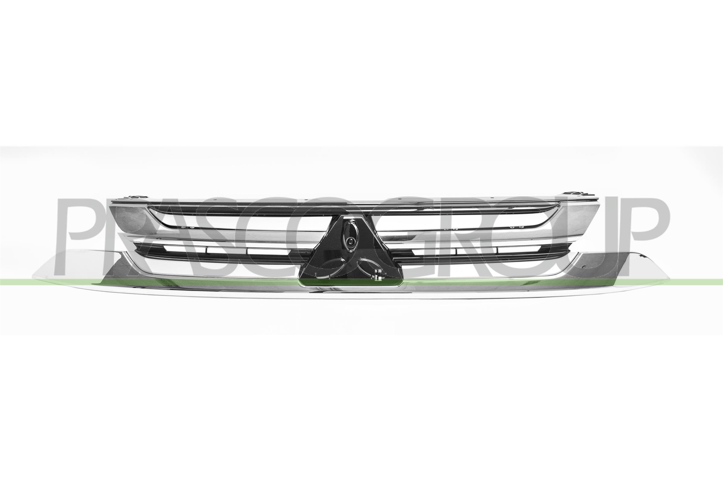 GRIGLIA RAD NERA LUCIDA CON MODANATURA CROM MITSUBISHI OUTLANDER 11/15 08/18