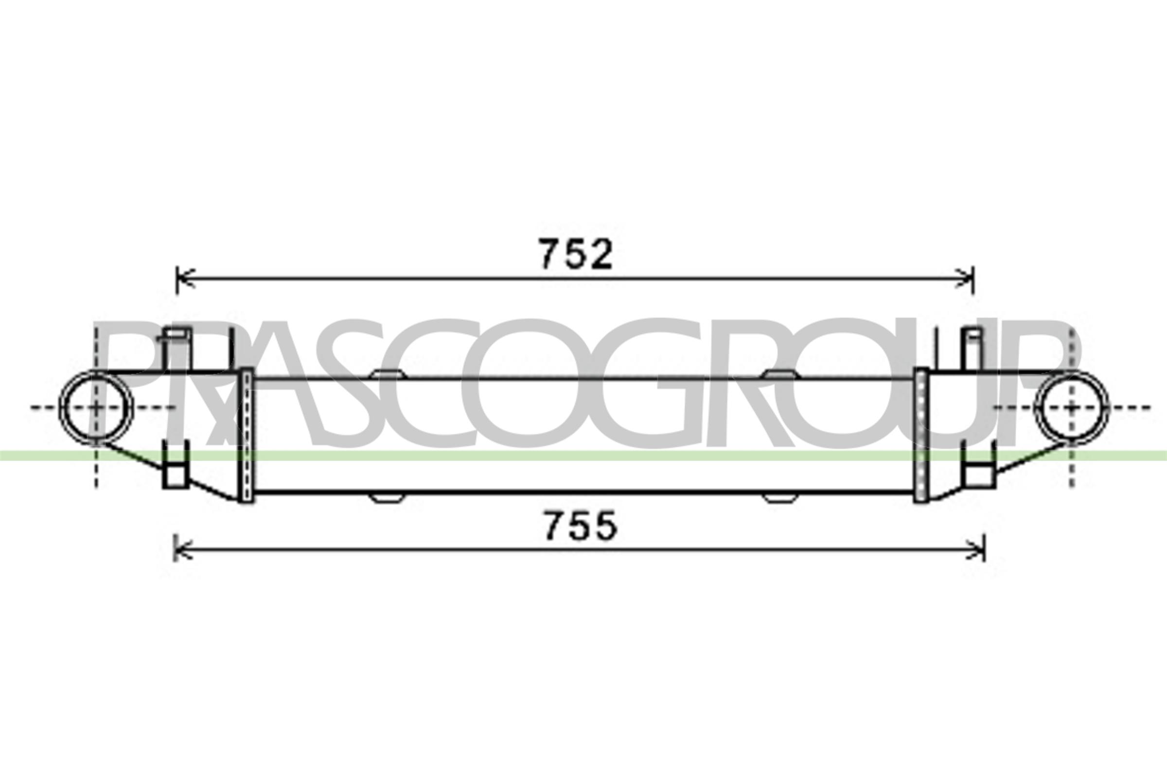 Intercooler PRASCO ME029N003