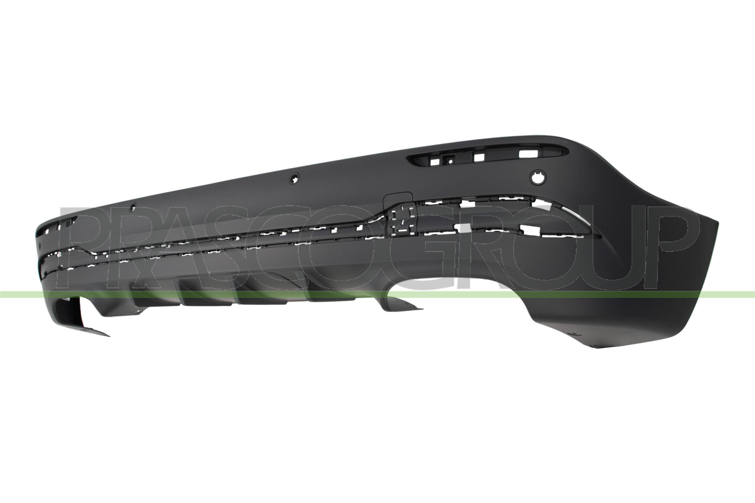 PRASCO SPOILER PARAURTI POST. NERO GOFFRATO