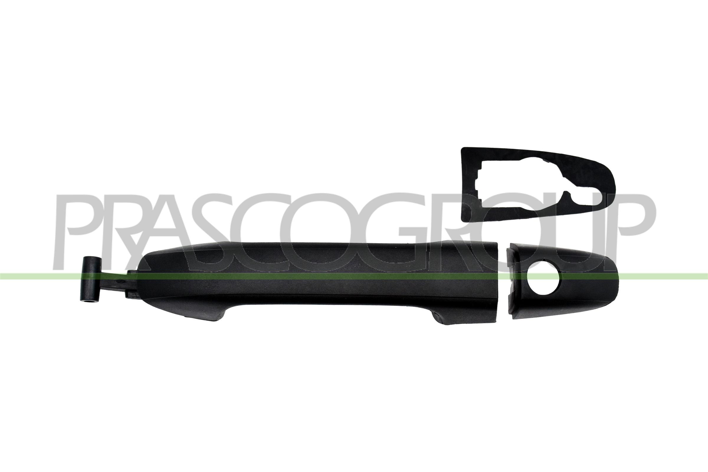 PRASCO MANIGLIA ANT. SINISTRA-ESTERNA-NERA-CON FORO NOTTOLINO