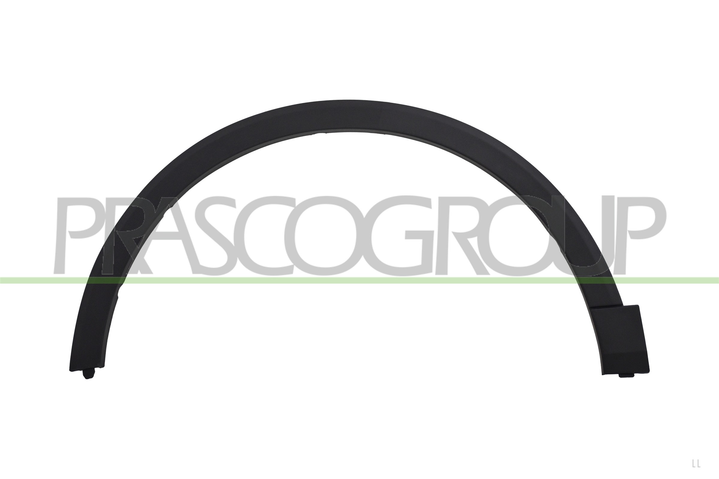 PRASCO PARAFANGHINO ANT. SX NERO GOFFRATO MG ZS