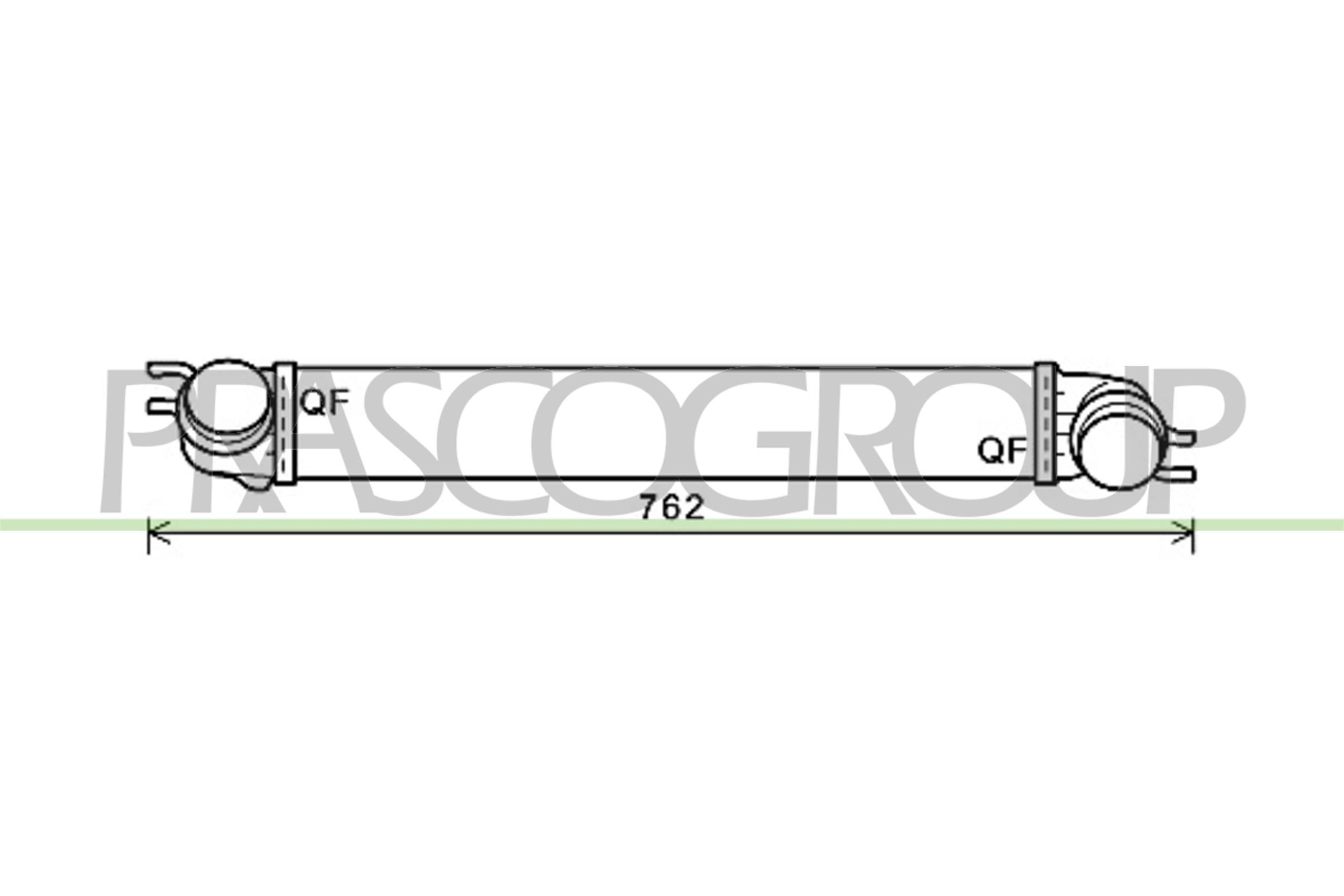 Intercooler PRASCO MN310N002