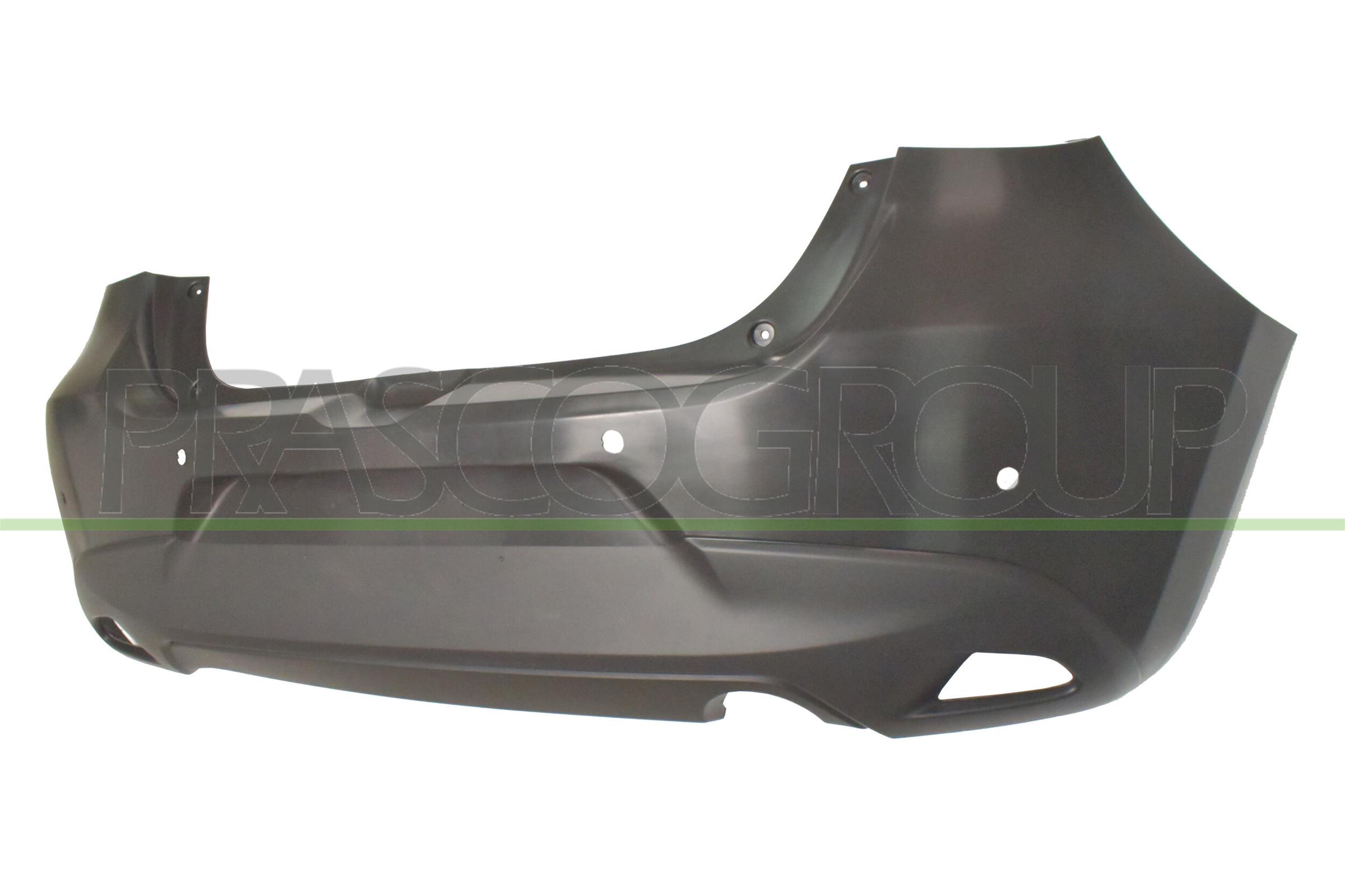 PARAURTI POSTERIORE NERO CON FORI PDC