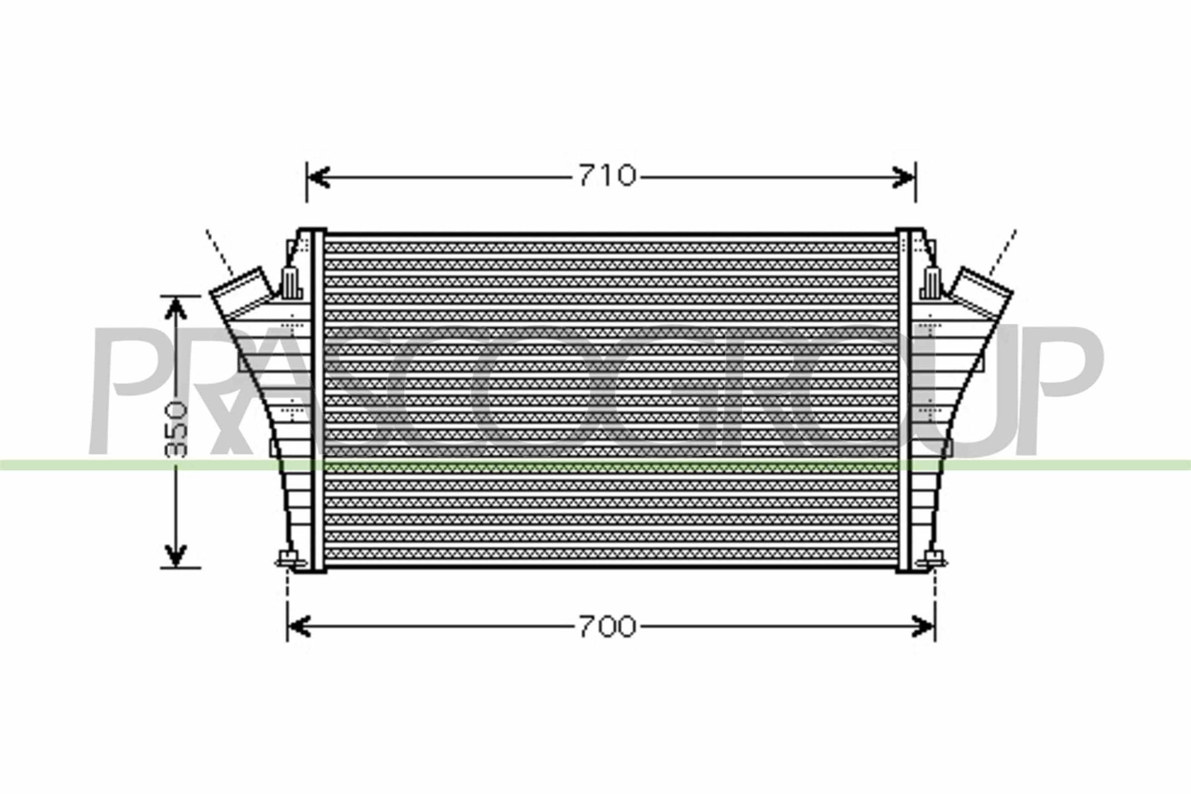 Intercooler PRASCO OP056N001