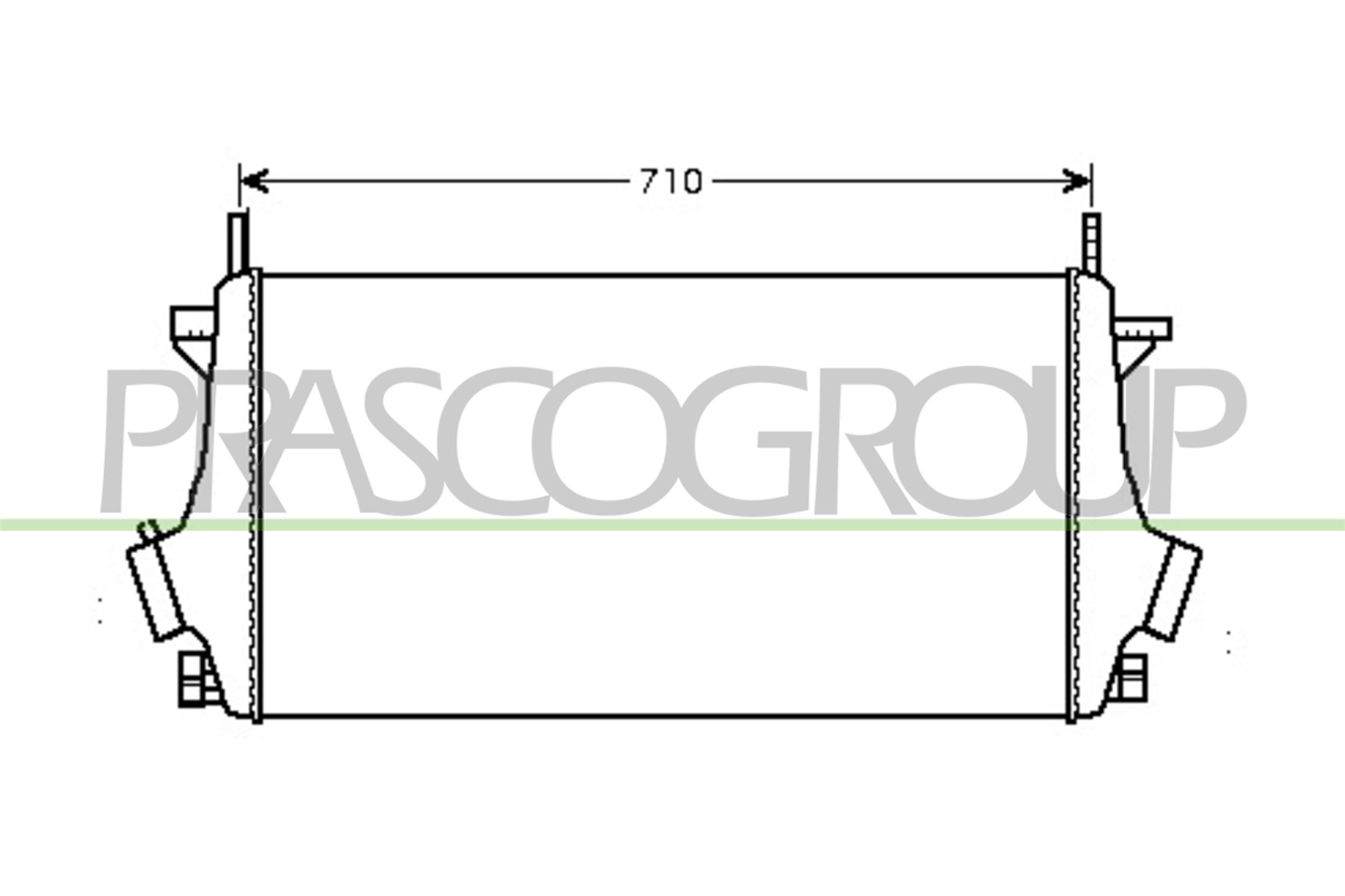 Intercooler PRASCO OP060N001
