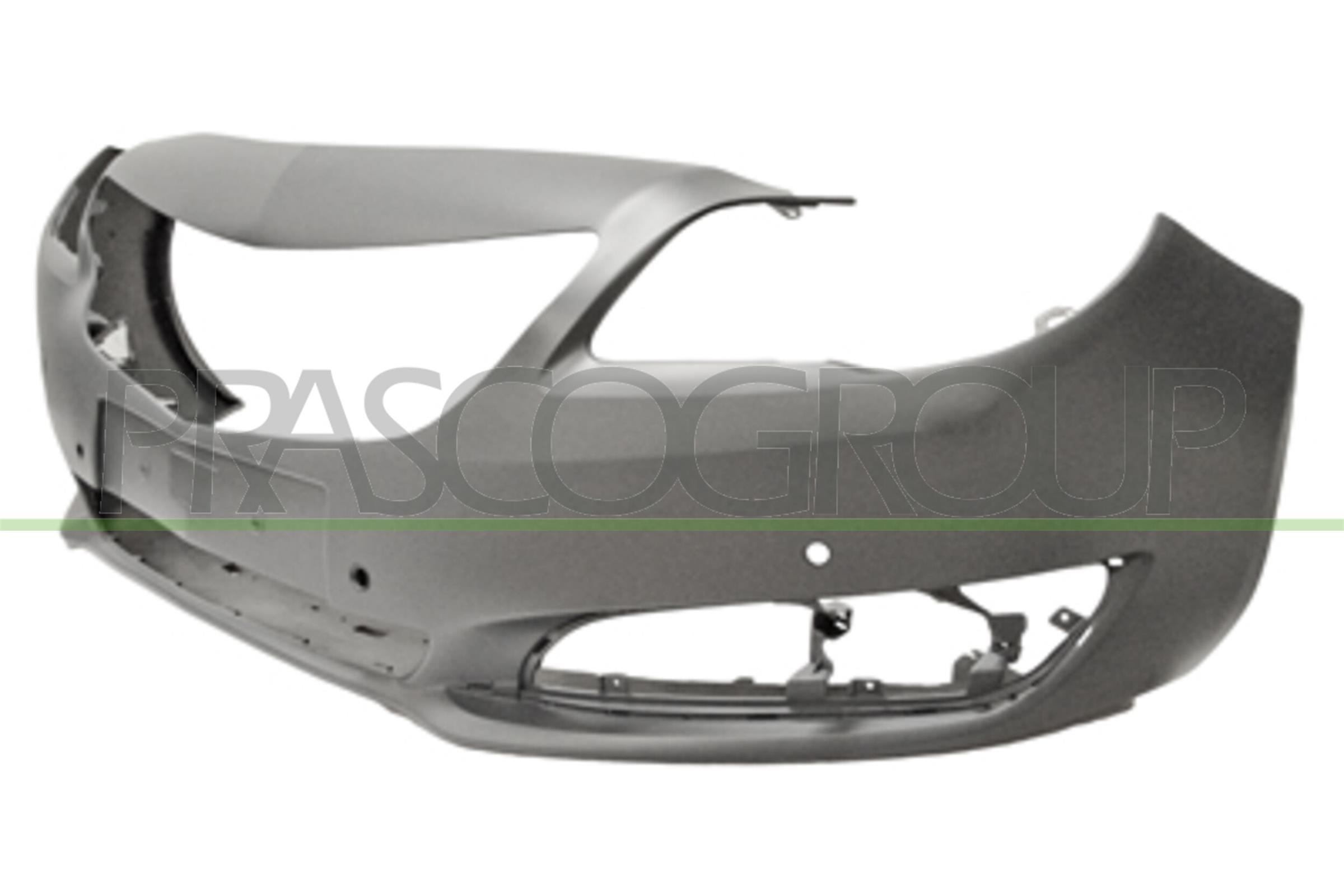 PARAURTI ANTERIORE CON PRIMER-CON FORI PDC+SUPPORTI-CON TAPPO COPRIGANCIO-CON TRACCE PARK ASSIST E LAVAFARI