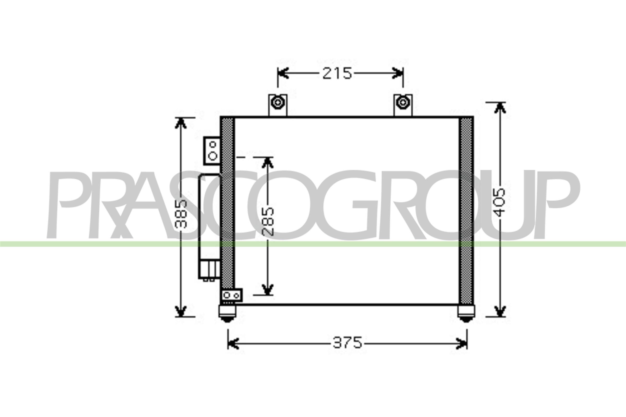 Condensatore, climatizzatore PRASCO OP304C001