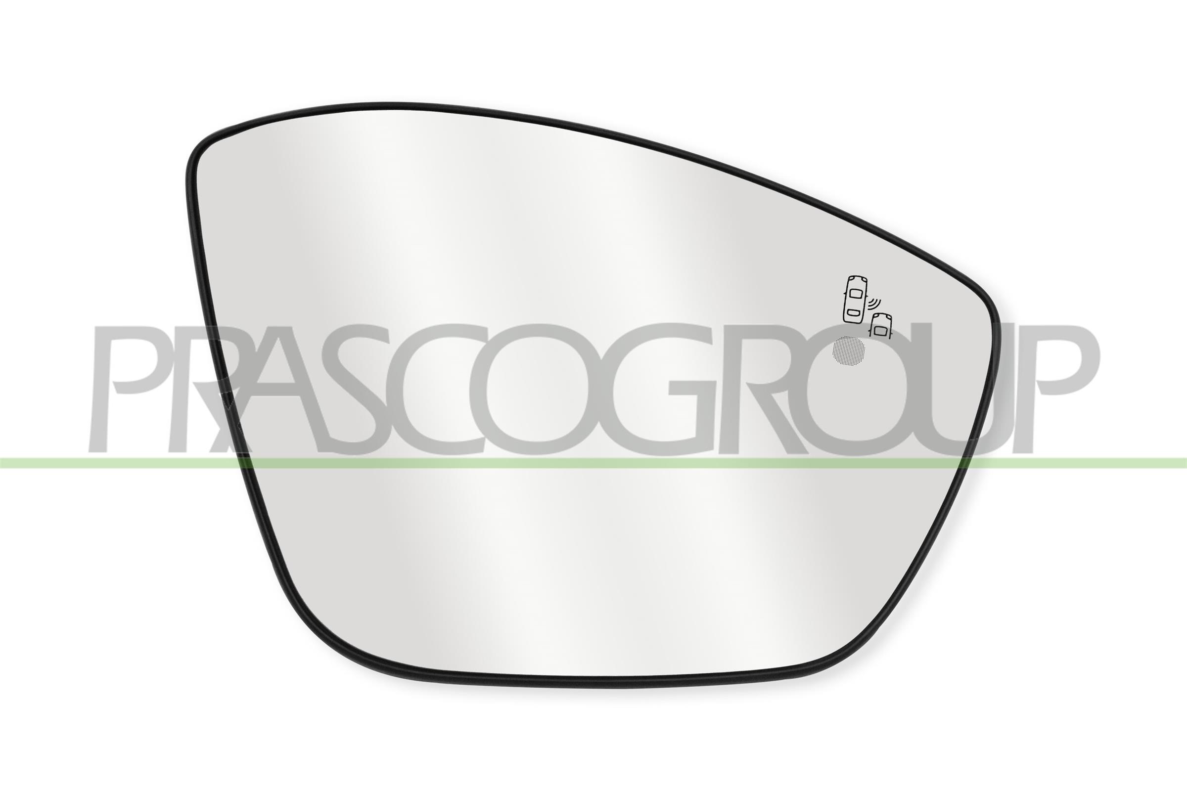 Vetro specchio, specchio esterno PRASCO OP7037523