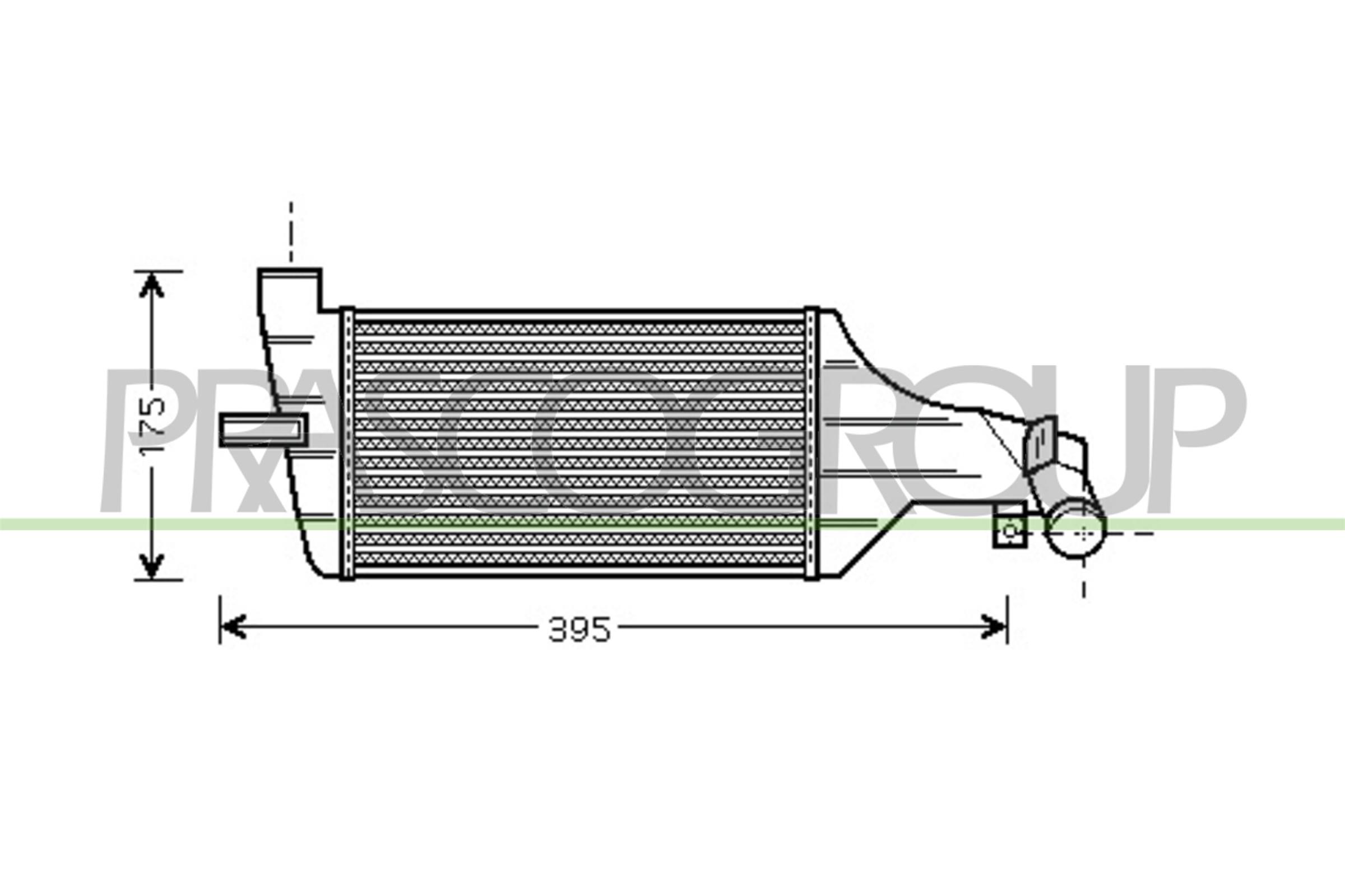 Intercooler PRASCO OP715N001