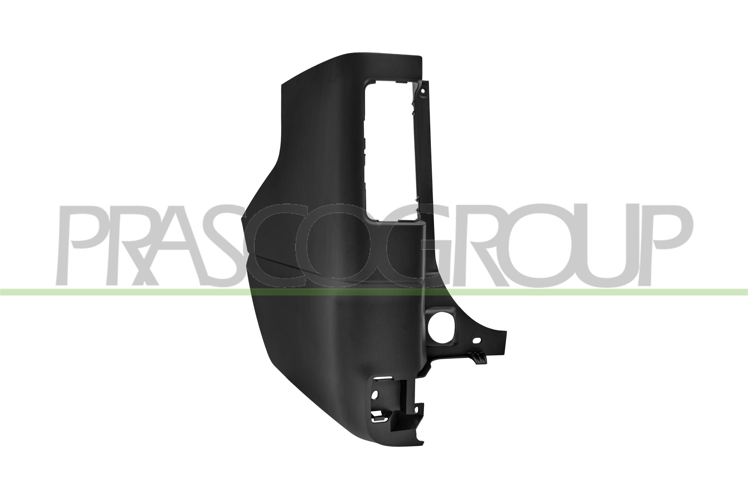 PRASCO B86CANTONALE SINISTRO NERO GOFFRATO-PARAURTI POSTERIORE